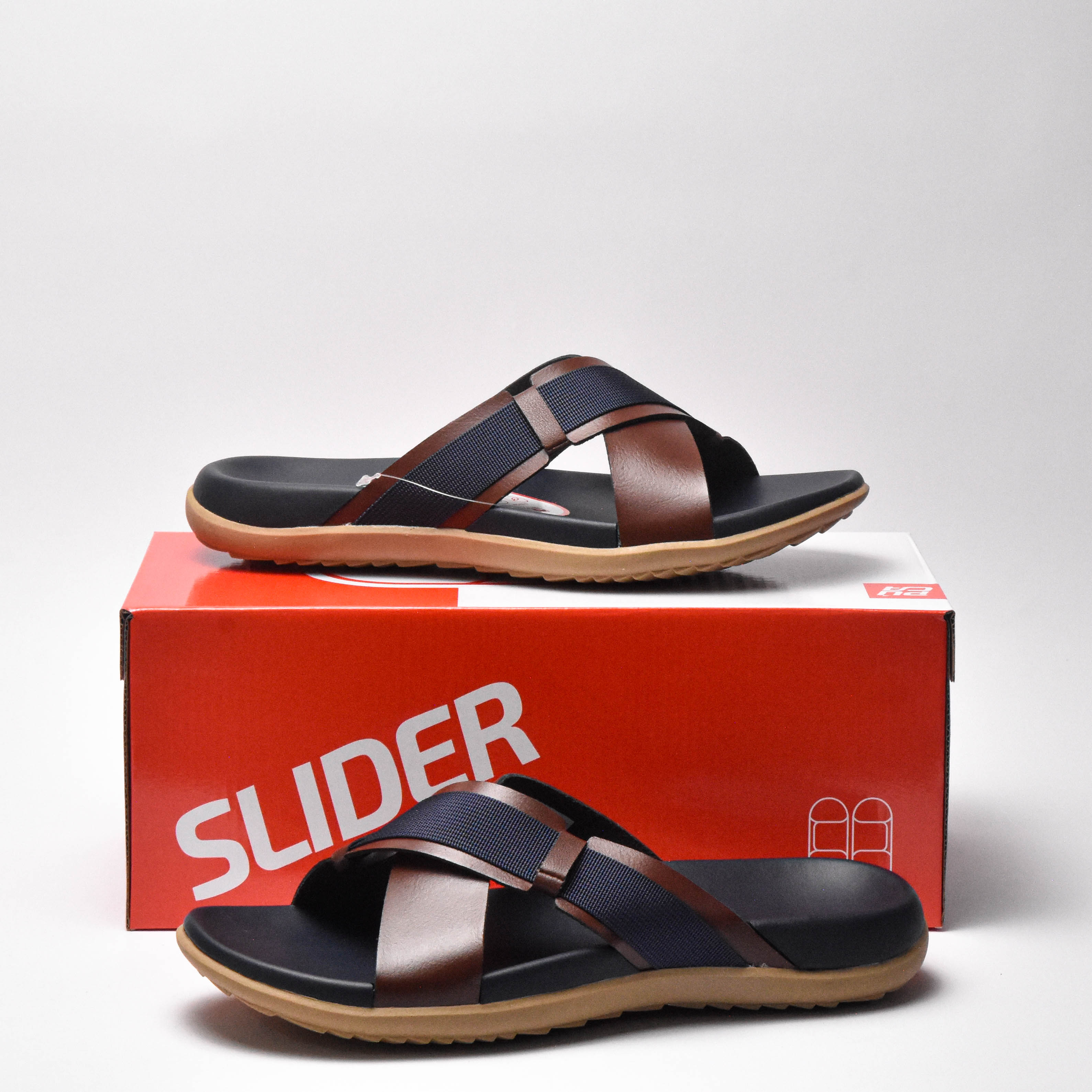 PUCA ROYAL SLIDER02 NAVY 