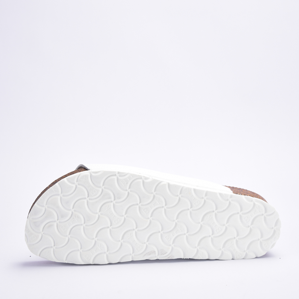  BIRKSBOT  CUIR BLANC