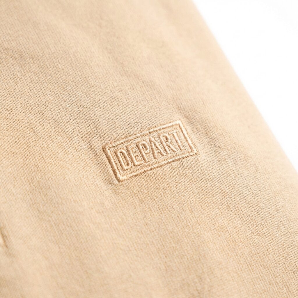 DEPART POLO A MANCHES DEPART HOMMES BEIGE