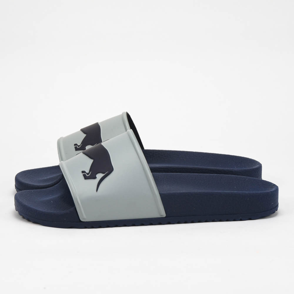 HARMONT AND BLAINE CIABATTA UOMO EVA - LOGO GRIGIO - BLU  