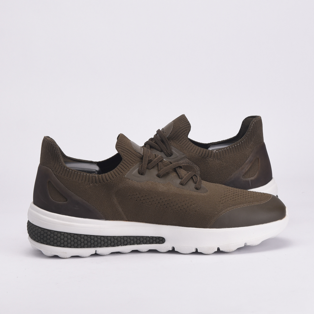 BASKET GEOX U SPHERICA VERT MILITAIRE 