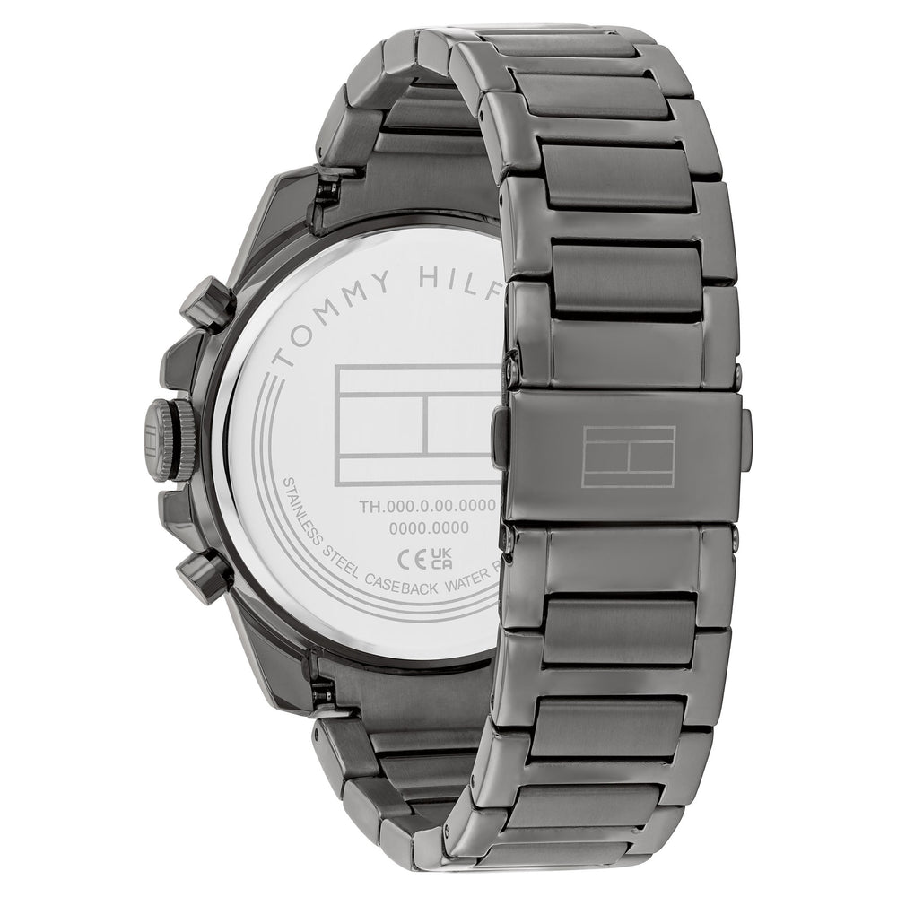 Montre Tommy Hilfiger Grey Steel Navy Dial Multi-function