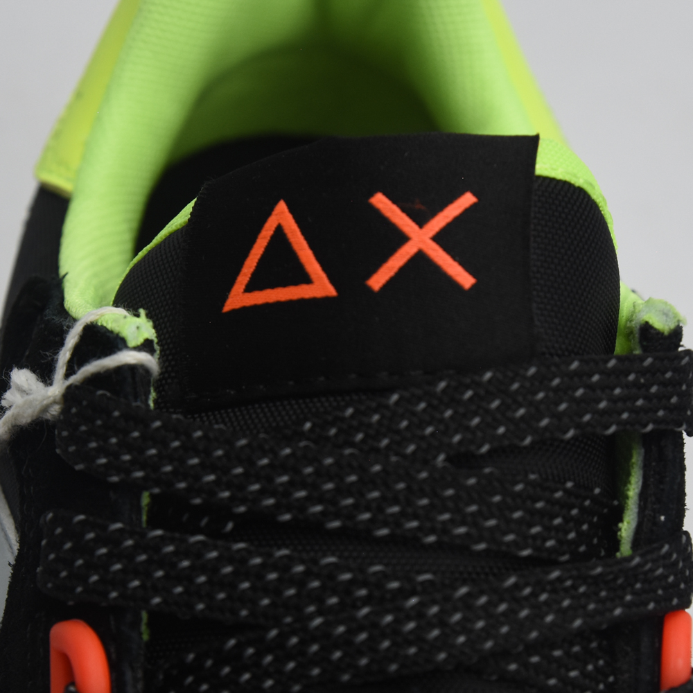 BASKET SUN68 TOM FLUO 11 NERO 