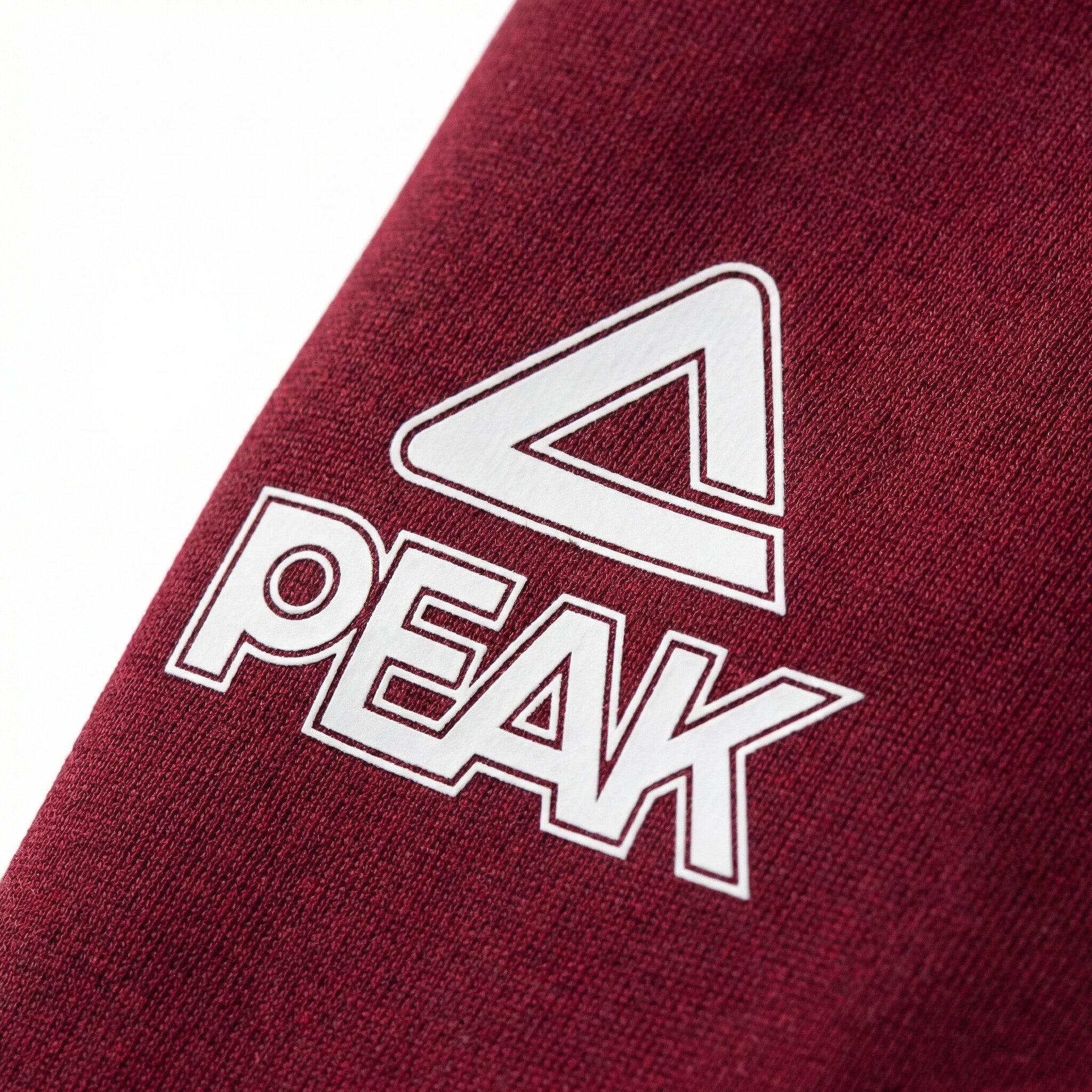 PEAK Knitted Tracksuit-Burgundy