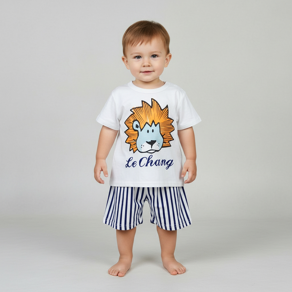 ENSEMBLE LE CHANG MOTIF LION 