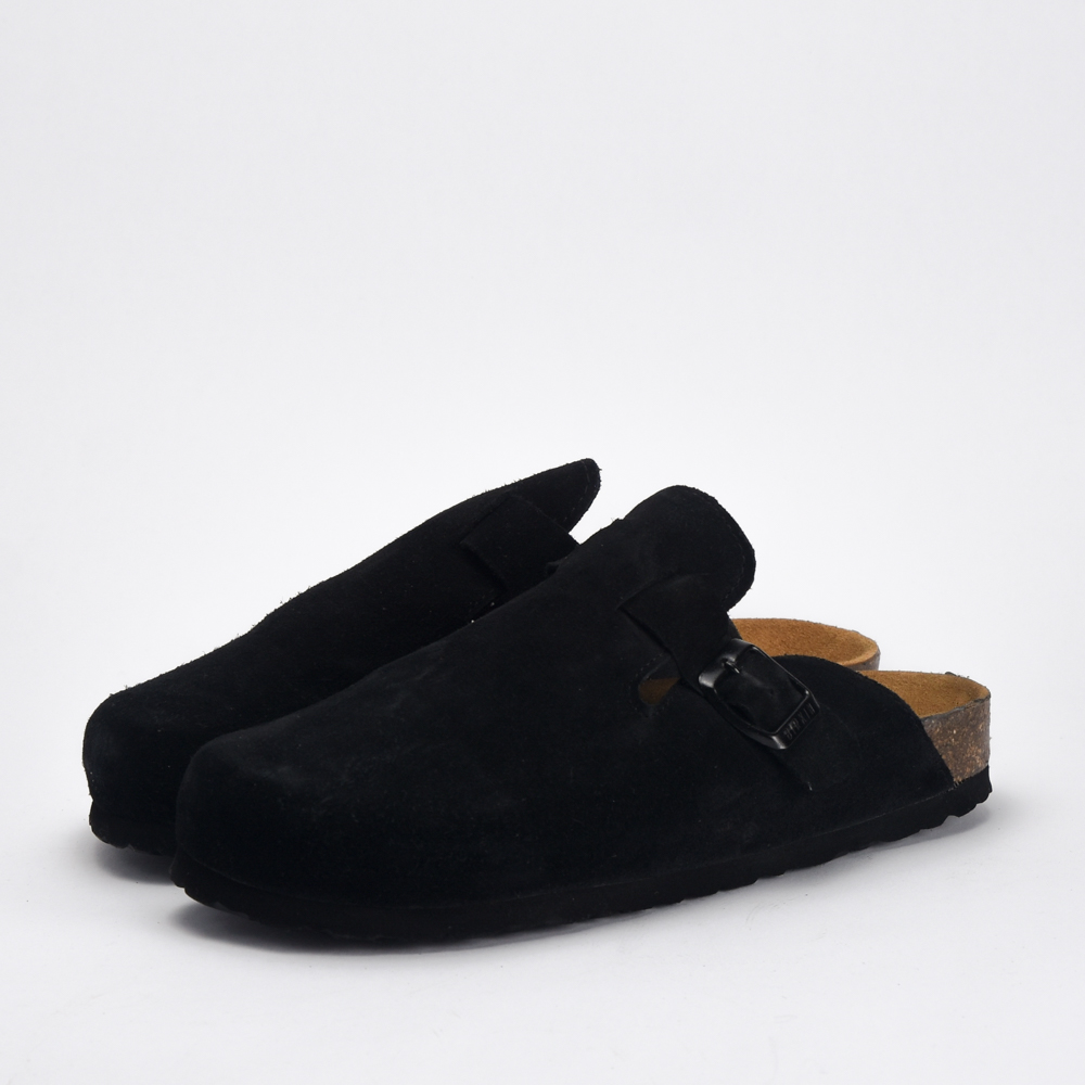 SABOT BIRK DAIM NOIR