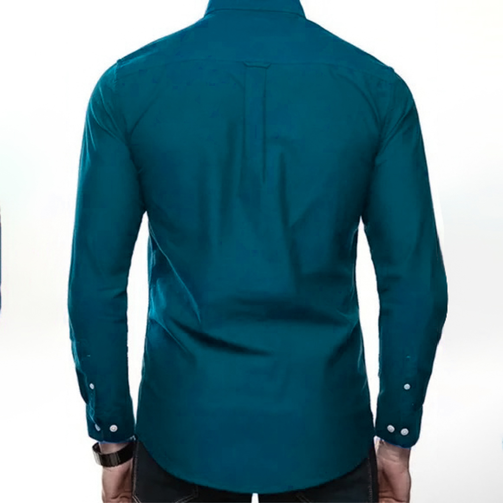 CHEMISE Bleu Pétrole