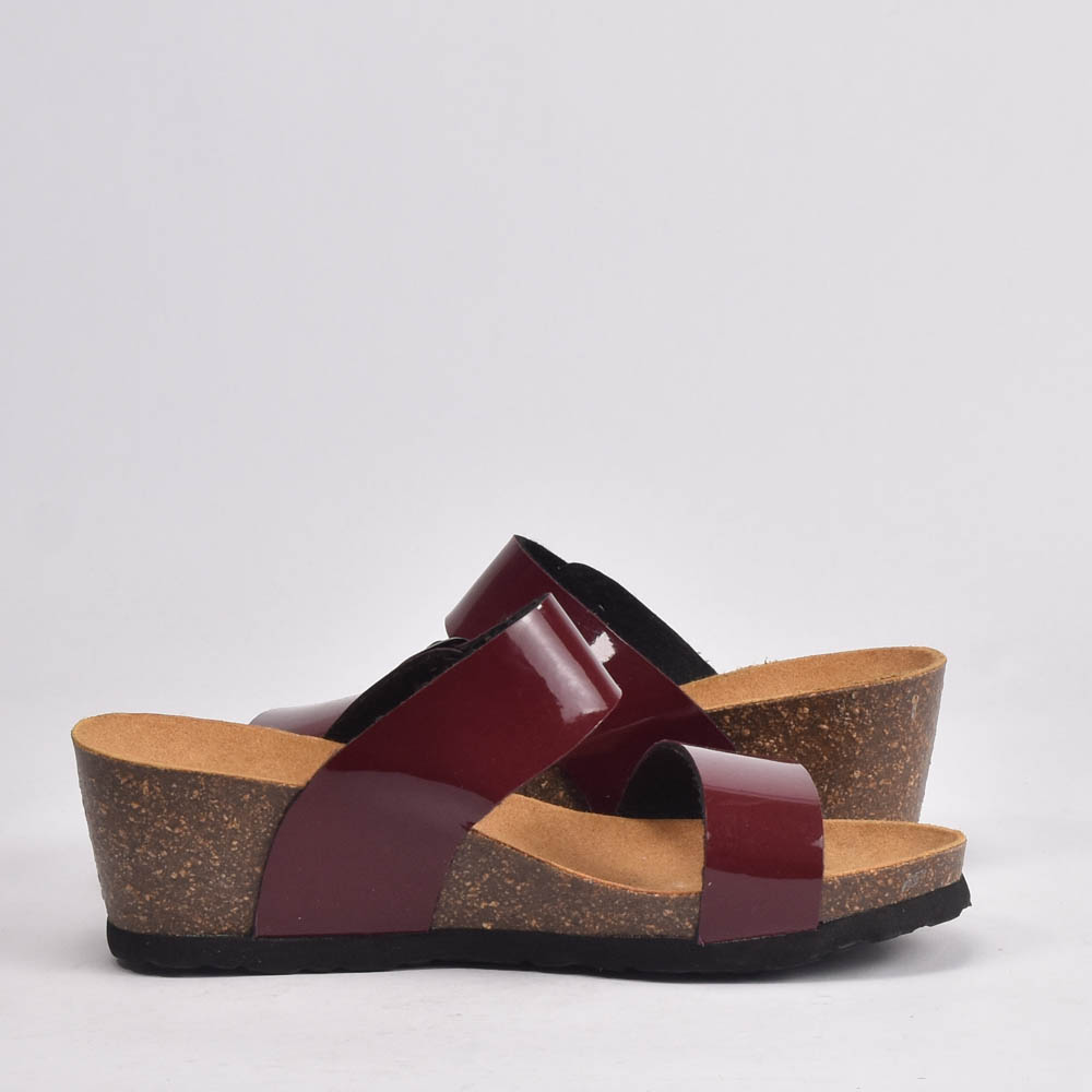 BIRK BORDEAUX VERNIS