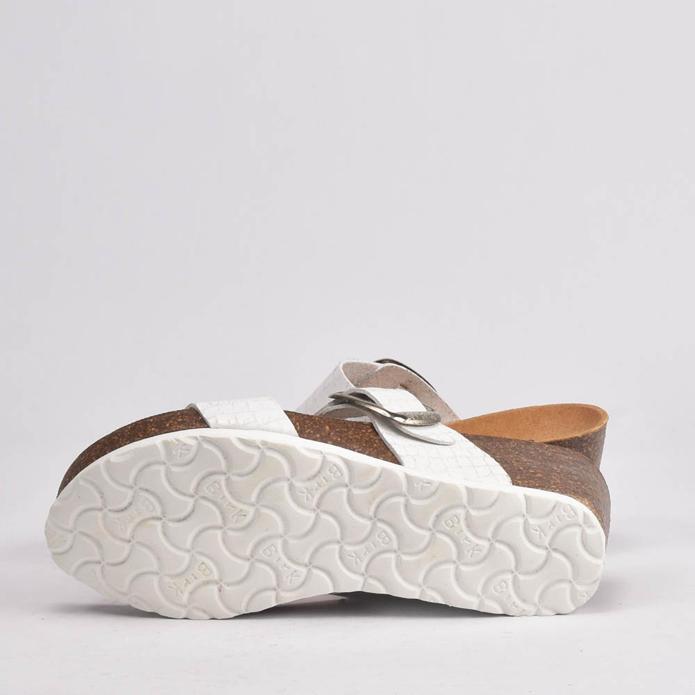 BIRK BLANC CROCO