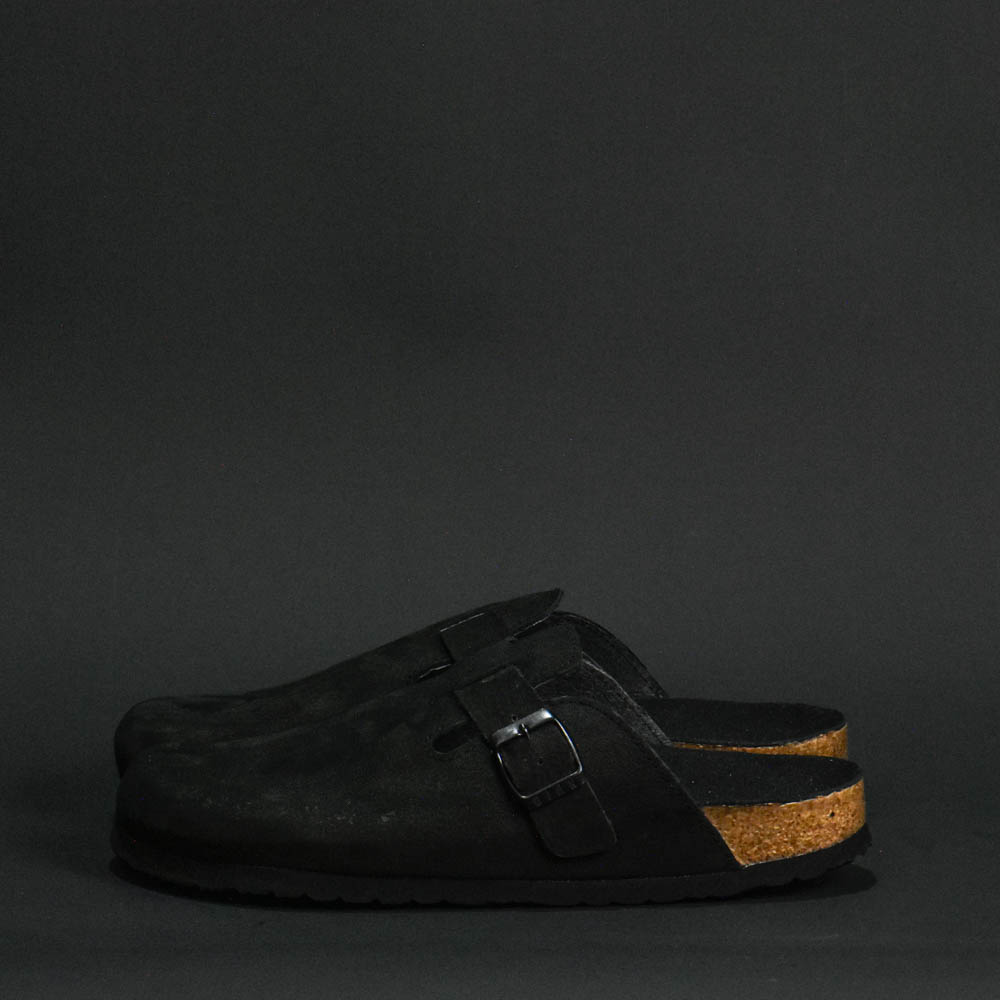 BIRKSBOT NUBUCK NOIR PLANTA NOIR