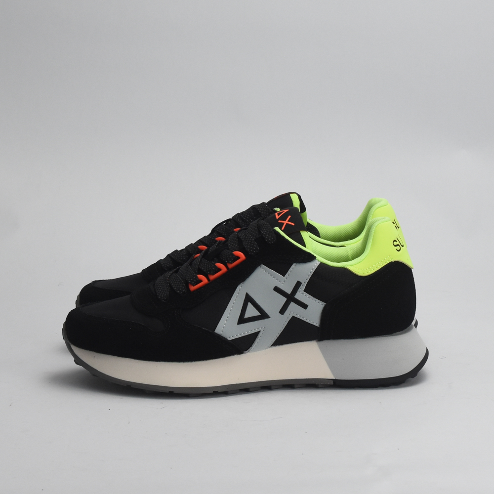 BASKET SUN68 JAKI 2.0 FLUO 11 NERO