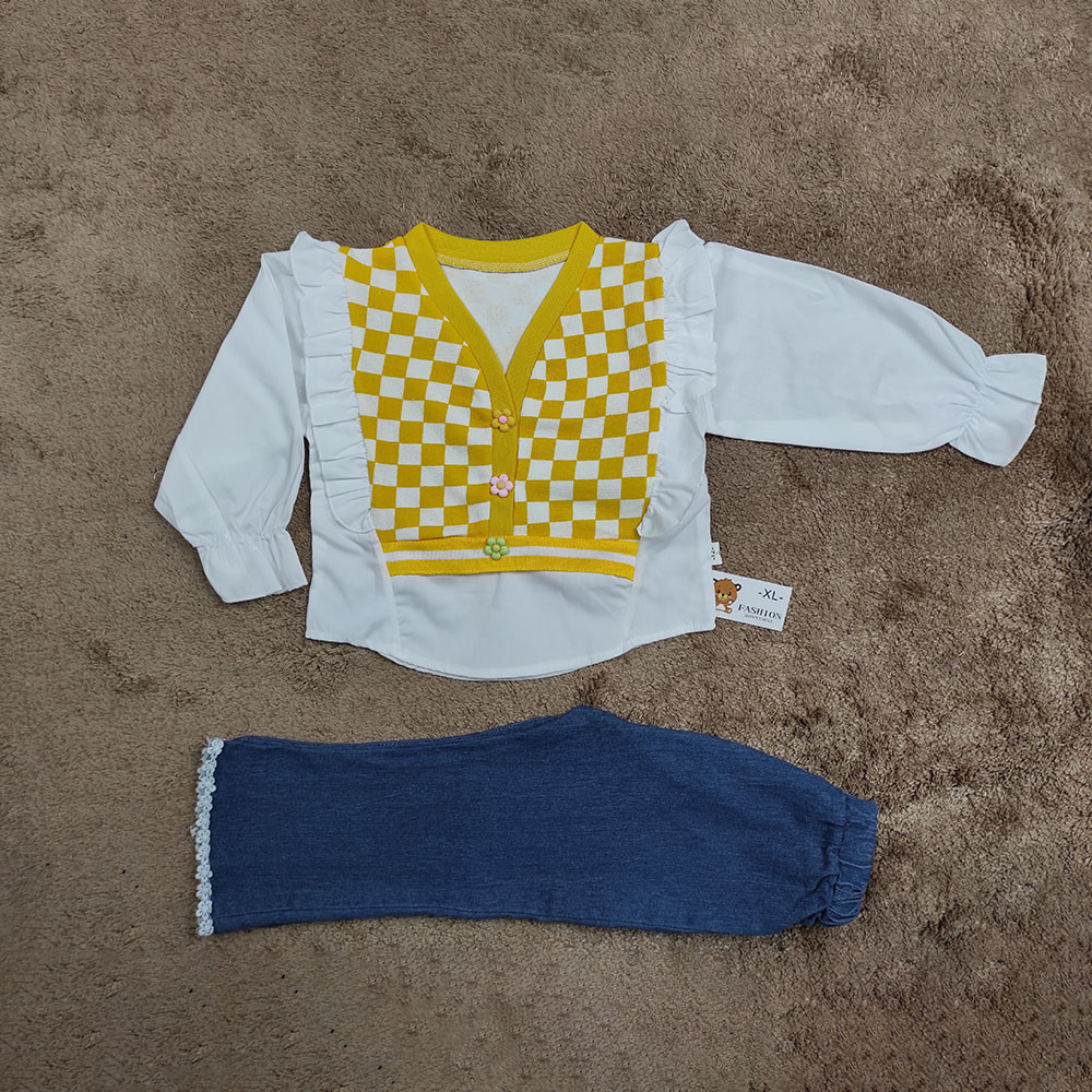ENSEMBLE 2 pcs t-shirt JAUNE