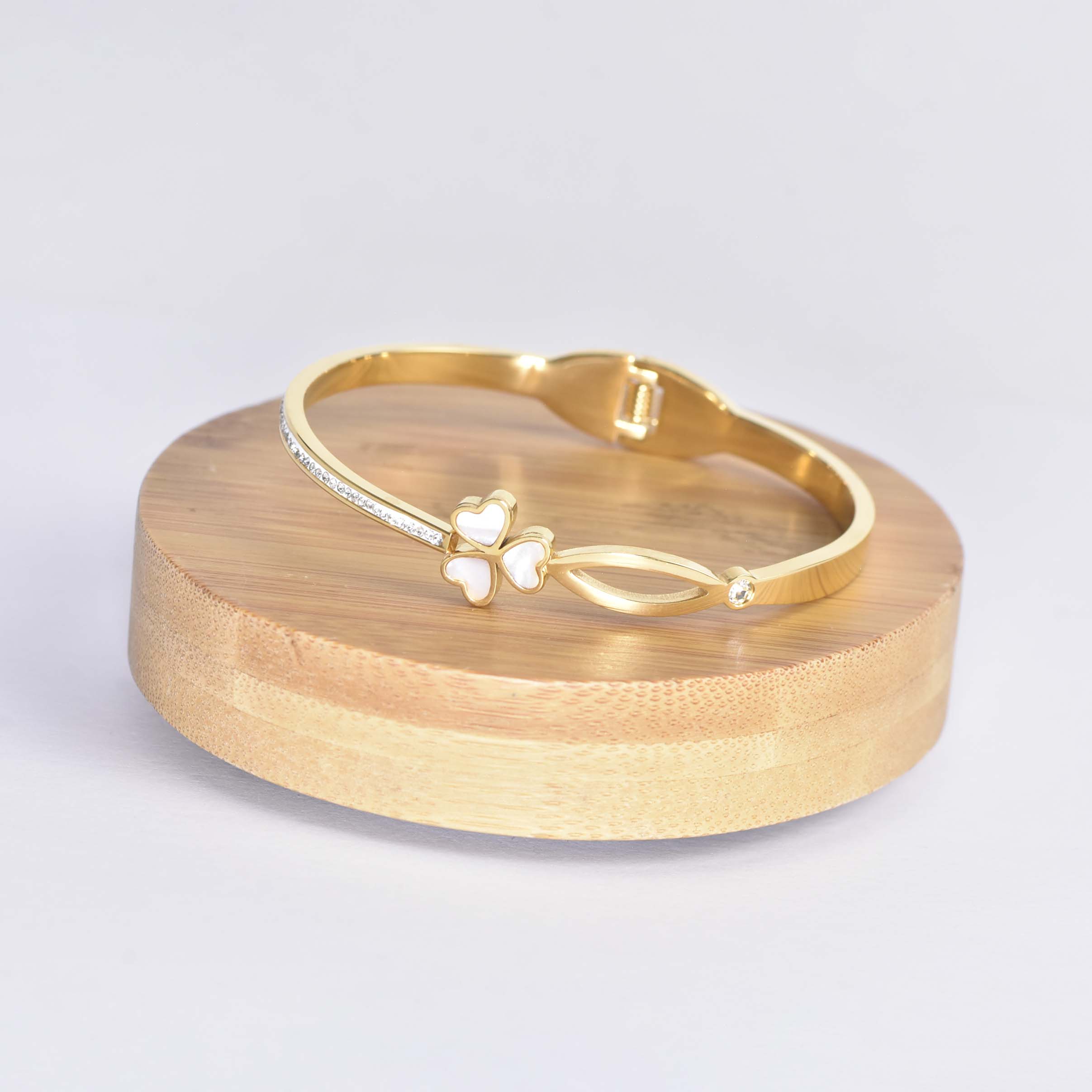 BRACELET TRICOEURS MARBRÉ