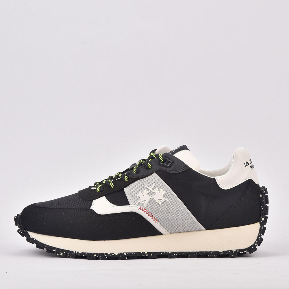LA MARTINA SCARPA UOMO SUEDE ECO  TEX NYLON ECO NERO 