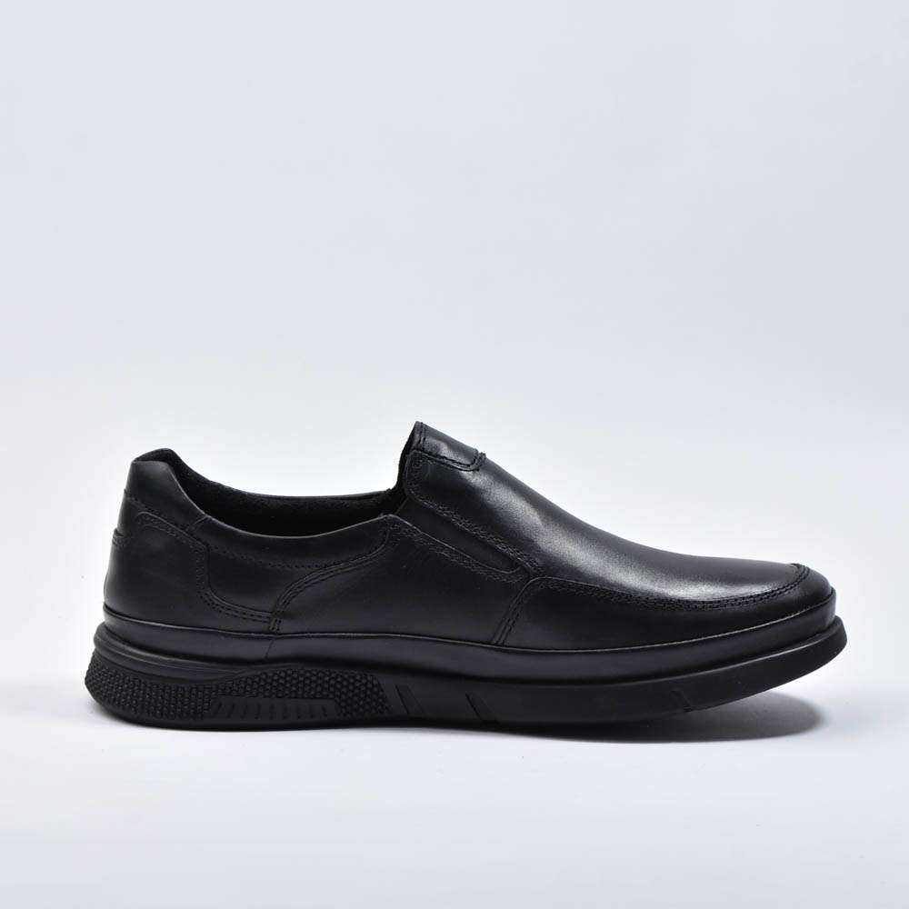 MOCASSINS CUIR NOIR