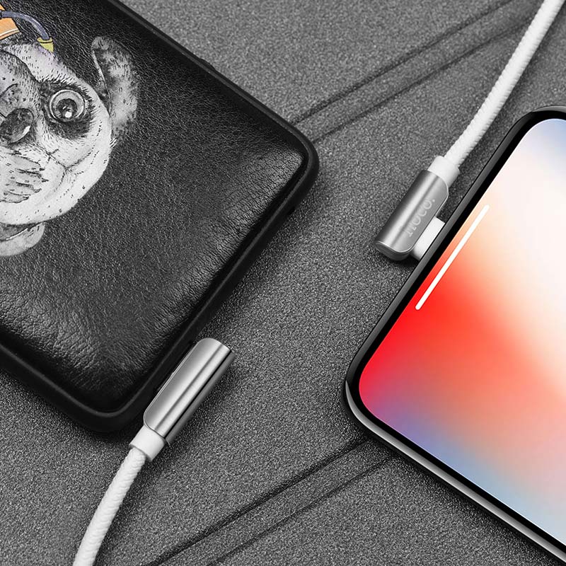 Câble USB vers Lightning « U42 Exquisite steel » de synchronisation des données de charge