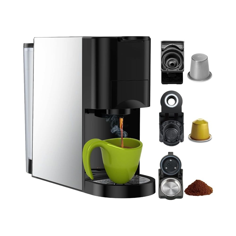 ENZO PROFESSIONAL SINGLE SERVE COFFEE MAKER FROTH AND BREW