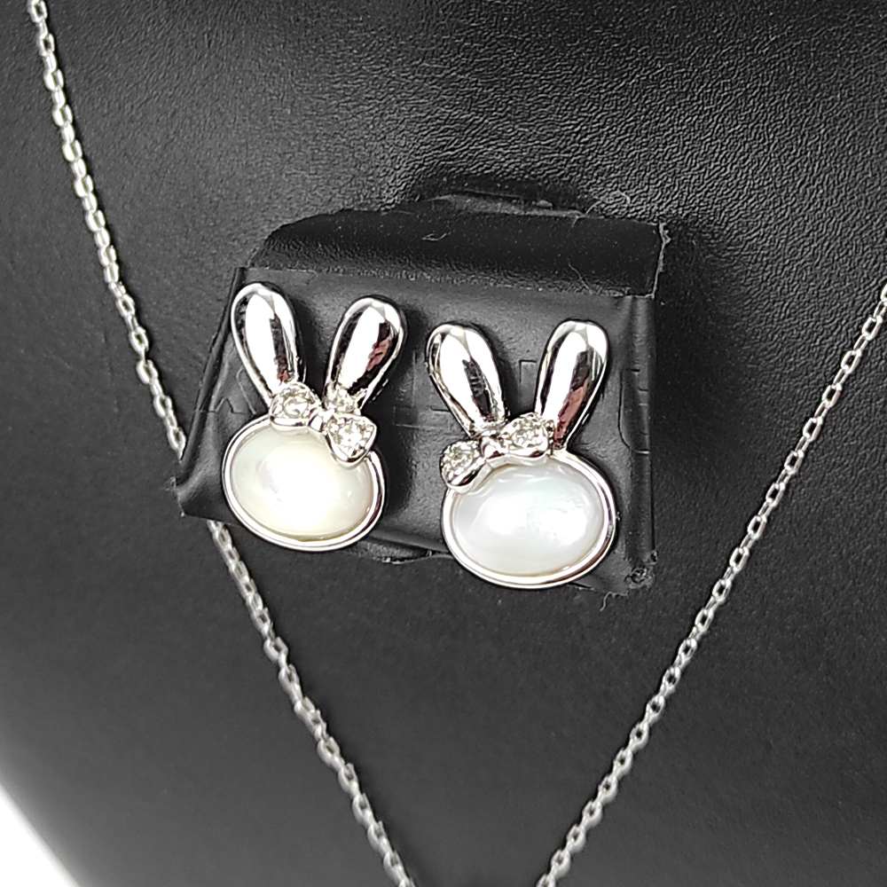 Happy Bunny Silver