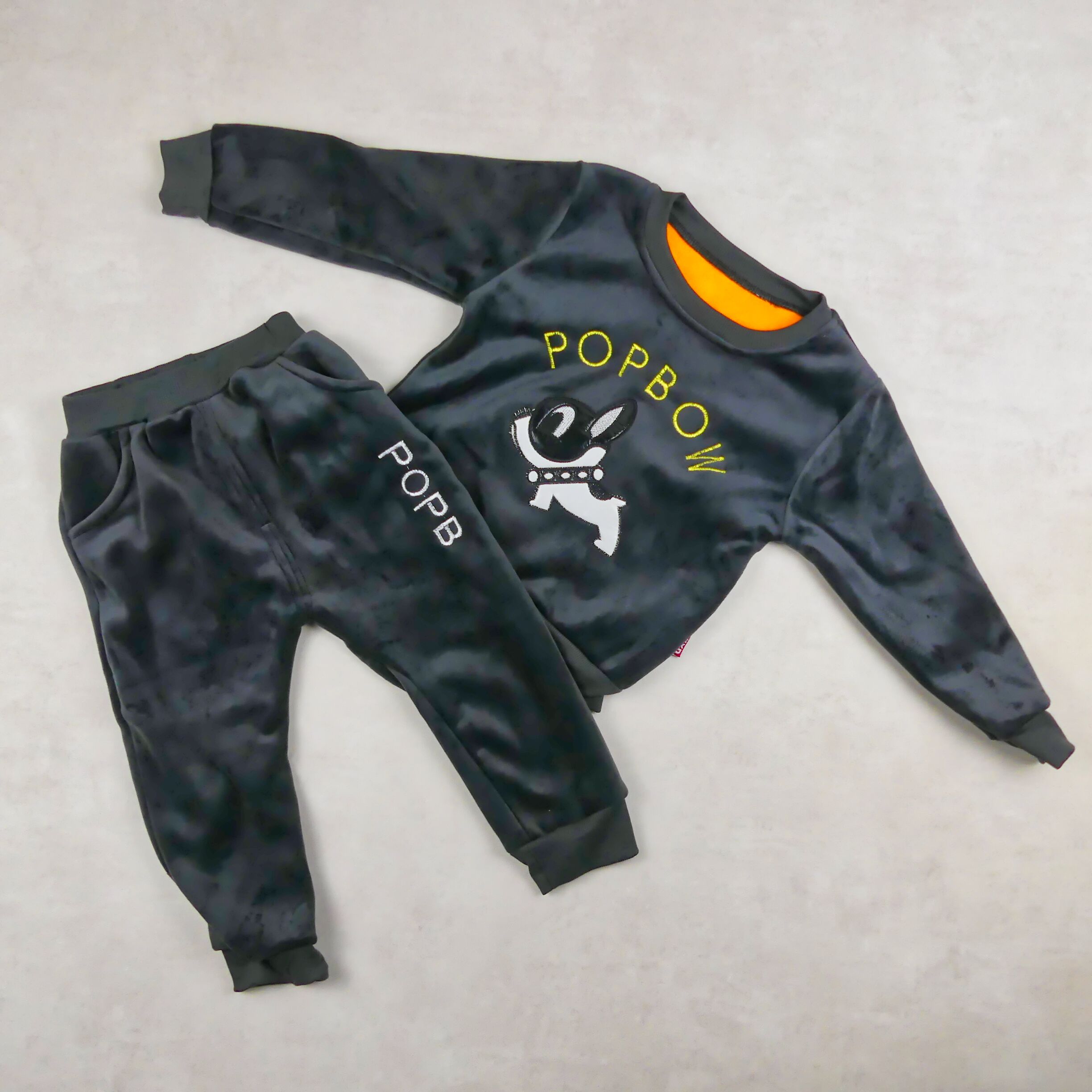 JOKING GRIS -MOTIF POPBOW 