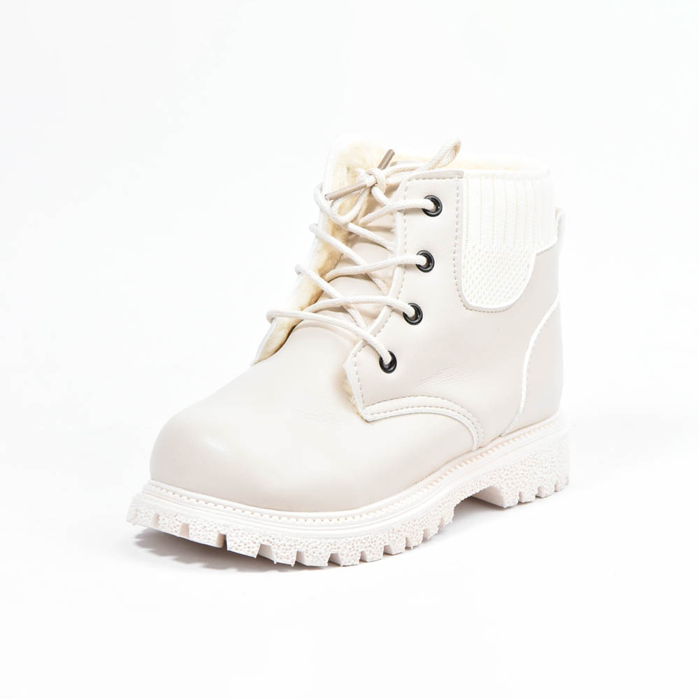 Bottes de neige Blanc-cassé coordonnantes Enfants 