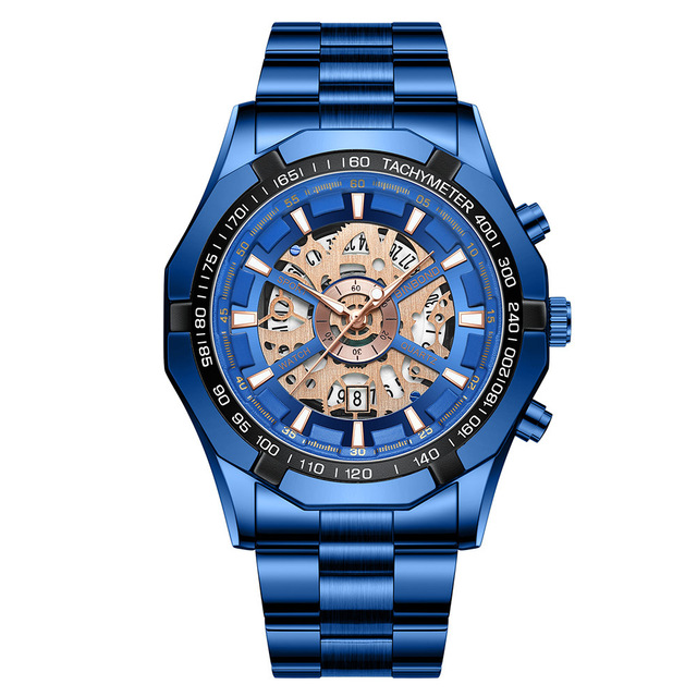 Montre Homme BINBOND SPORT BLEU