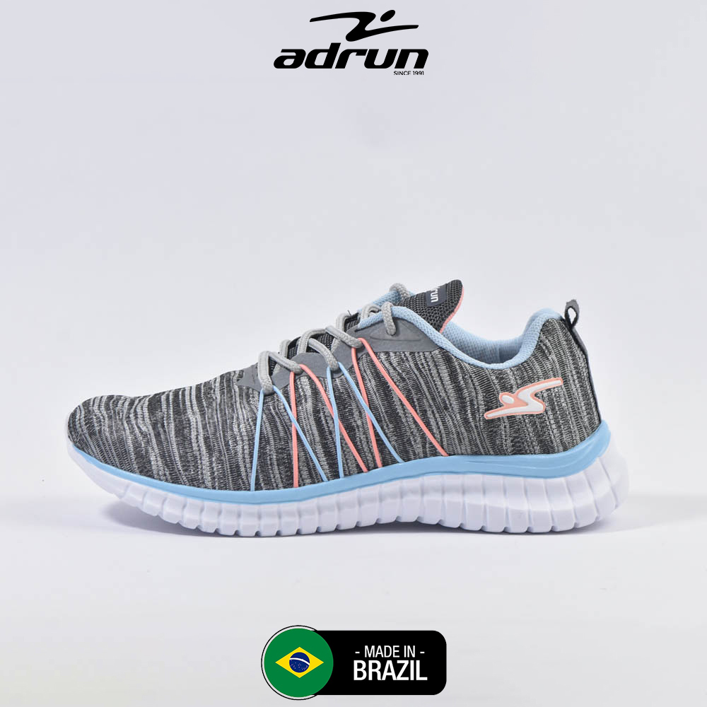 FLEX UP CINZA/SKY BLUE/SALMAO