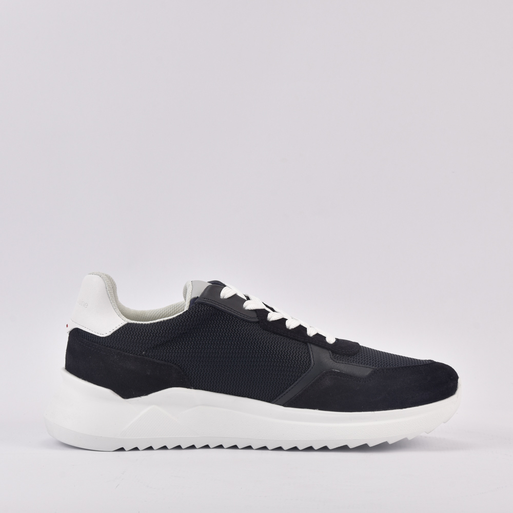 HARMONT AND BLAINE SCARPA UOMO CAMOSCIO  BLU