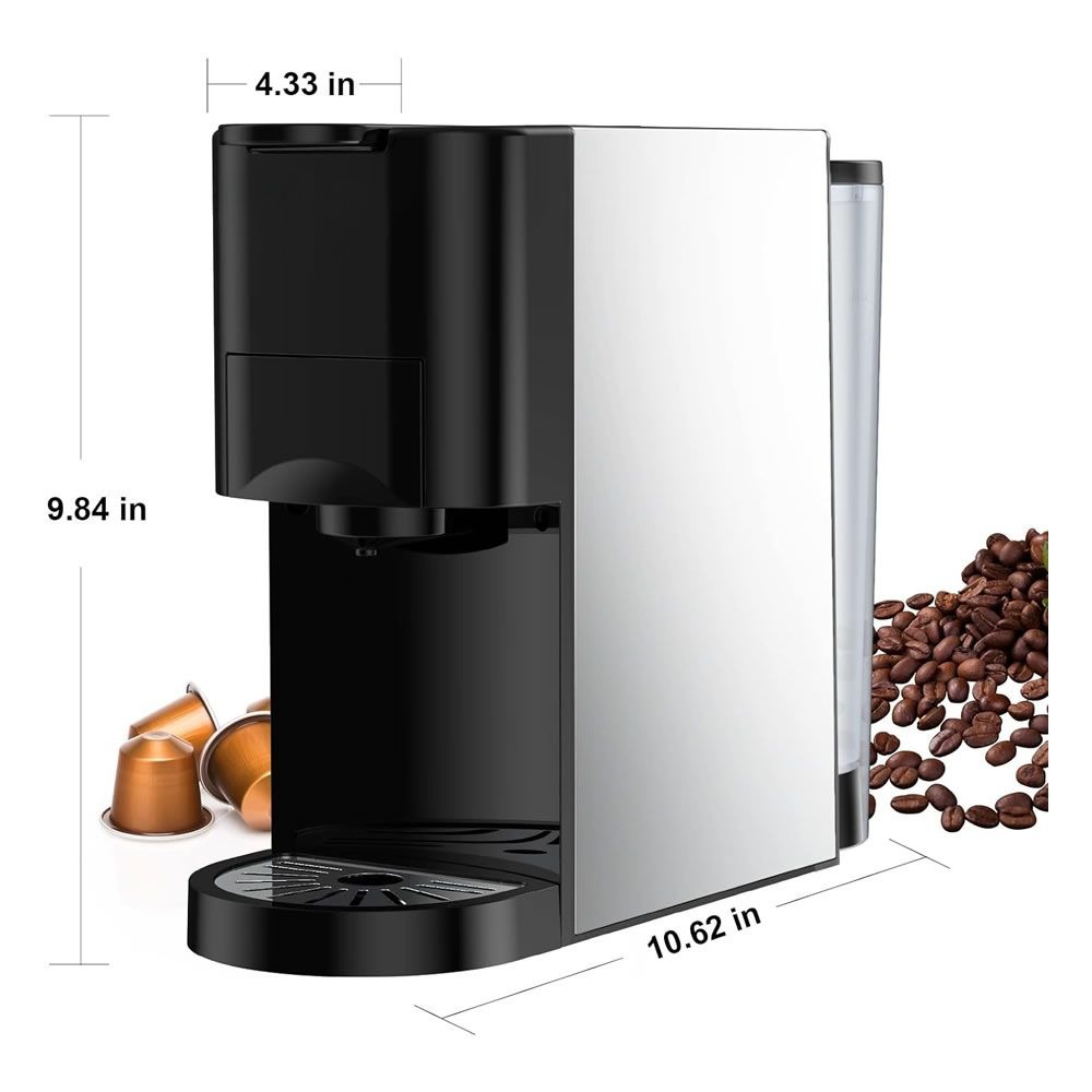 ENZO PROFESSIONAL SINGLE SERVE COFFEE MAKER FROTH AND BREW