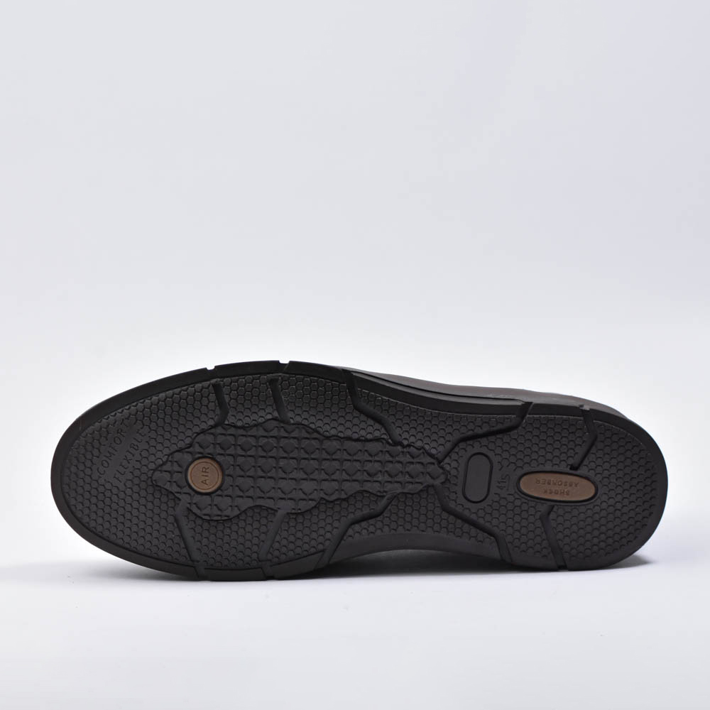 MOCASSINS CUIR MARRON