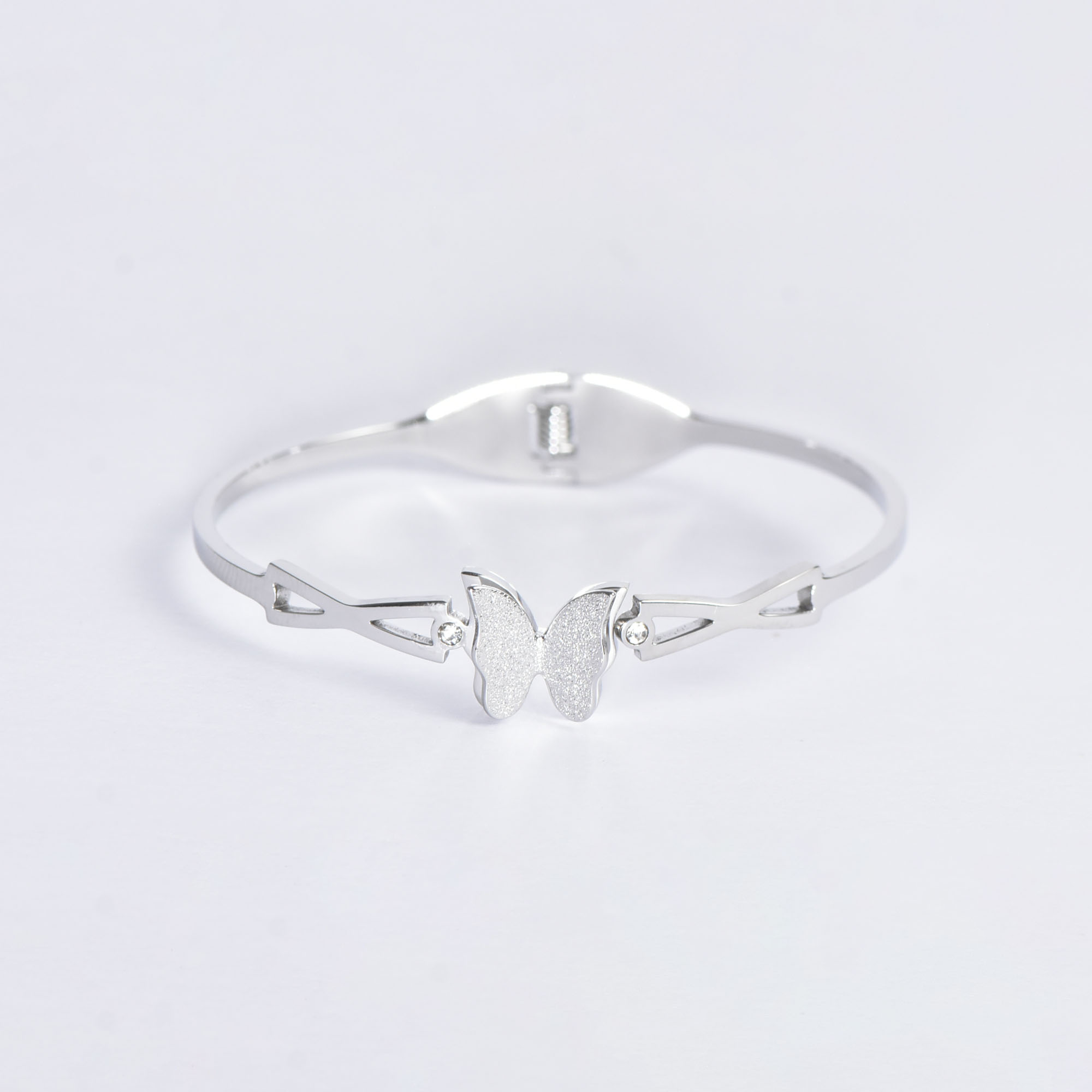 BRACELET PAPILLION À DEUX DIAMANTS