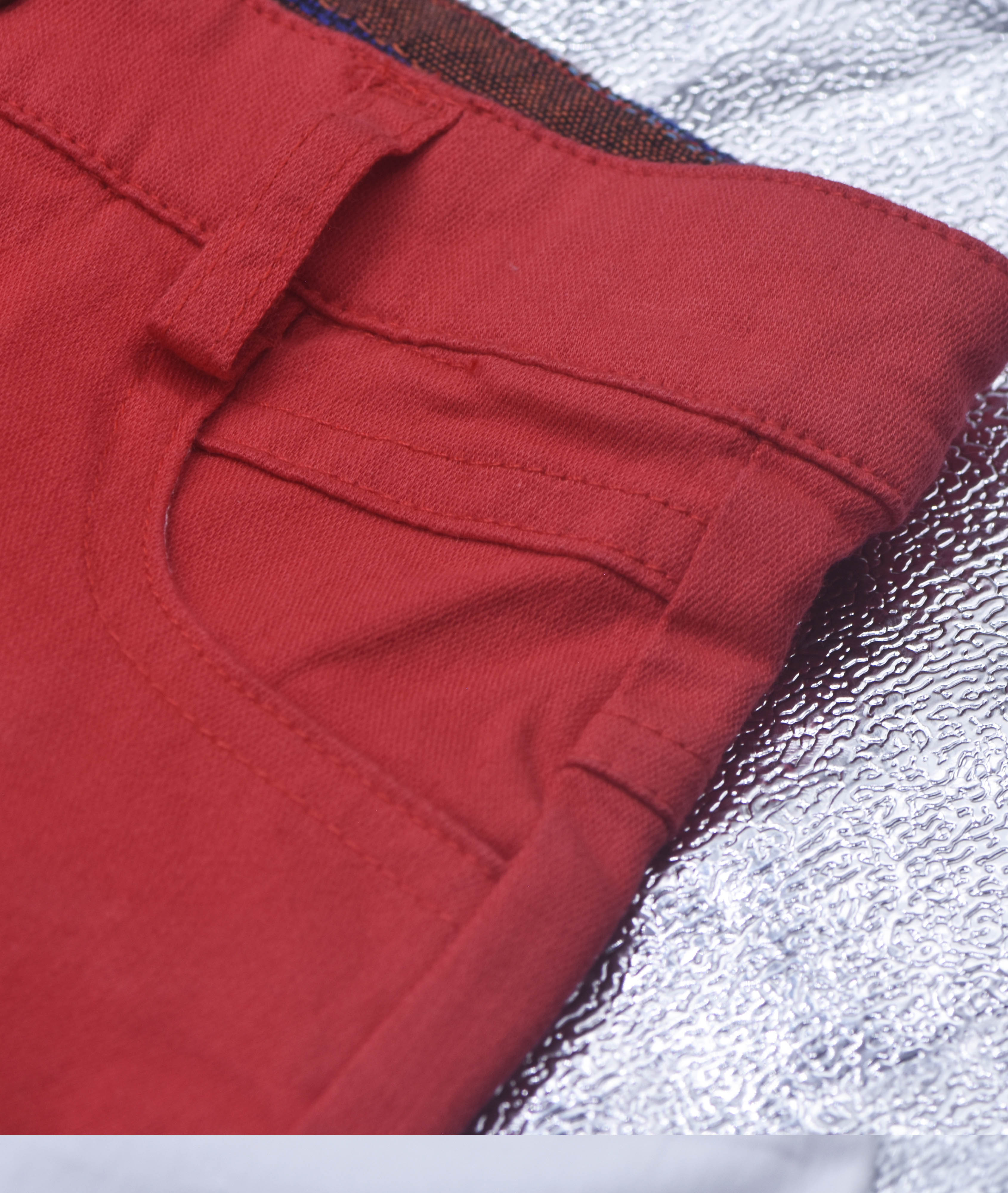 pantacourt la toile rouge 