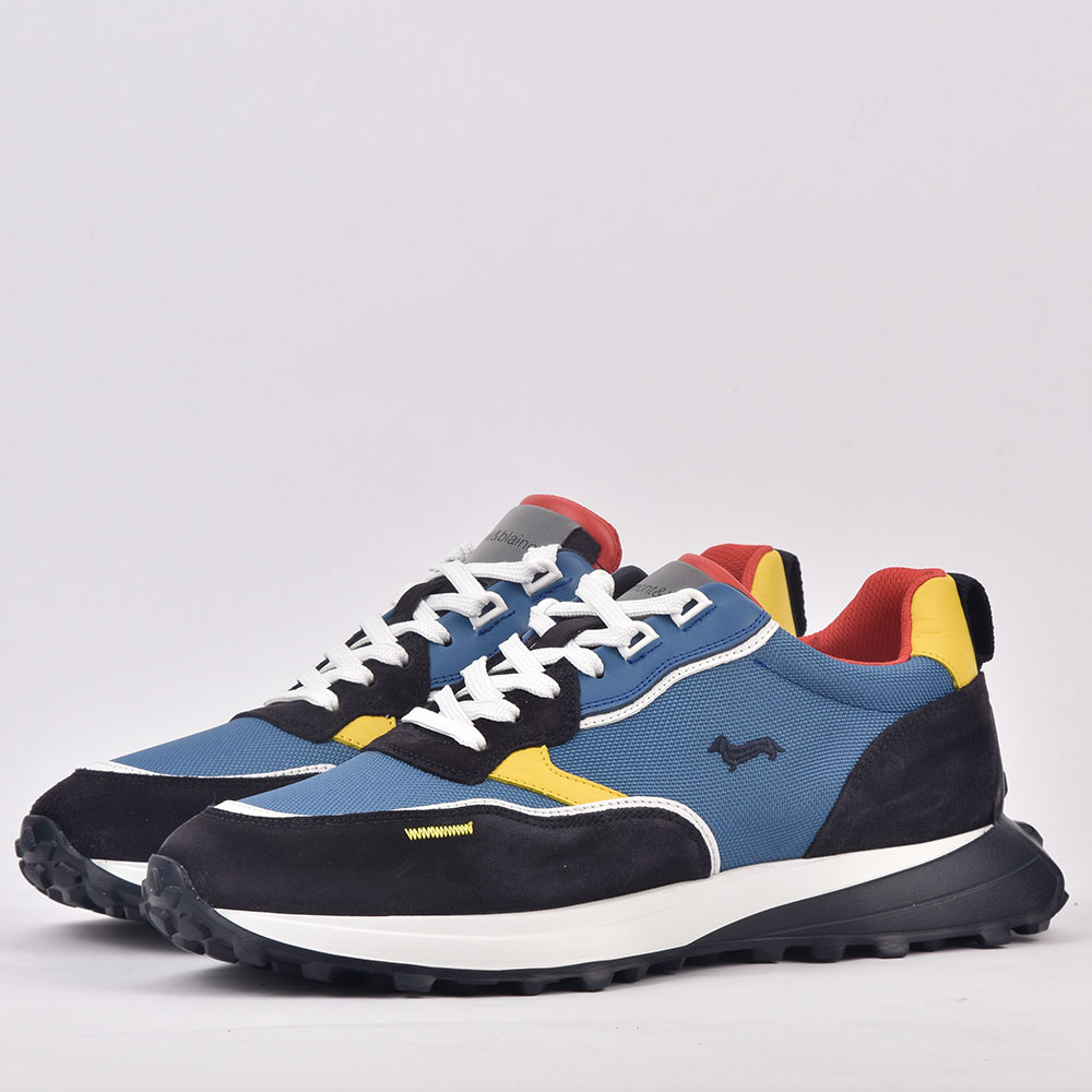 HARMONT AND BLAINE SCARPA UOMO CAMOSCIO   AVIO  