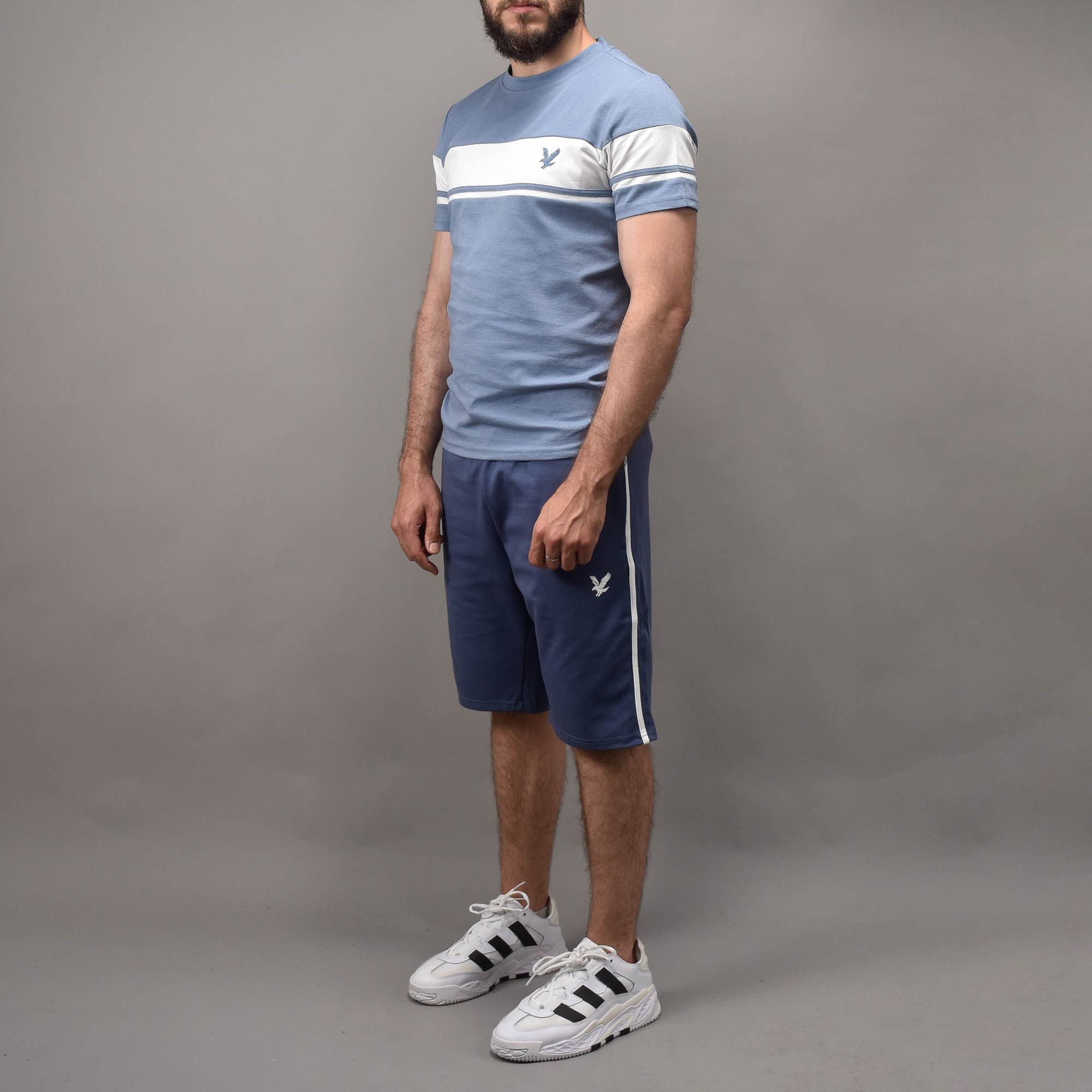 ENSEMBLE EAGLE BLEU BLANC