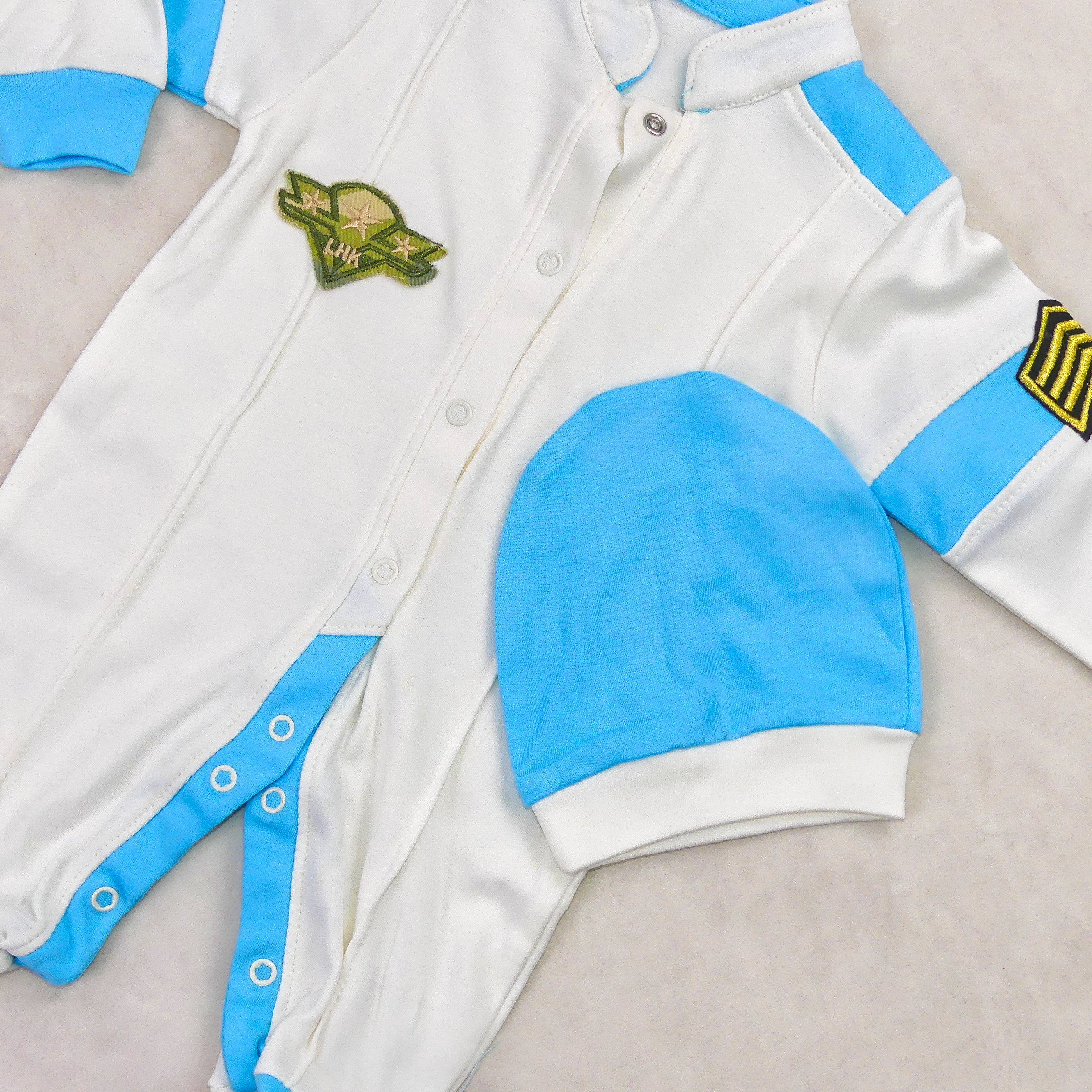 BABY PILLOT BLANC BLEUE 2 A