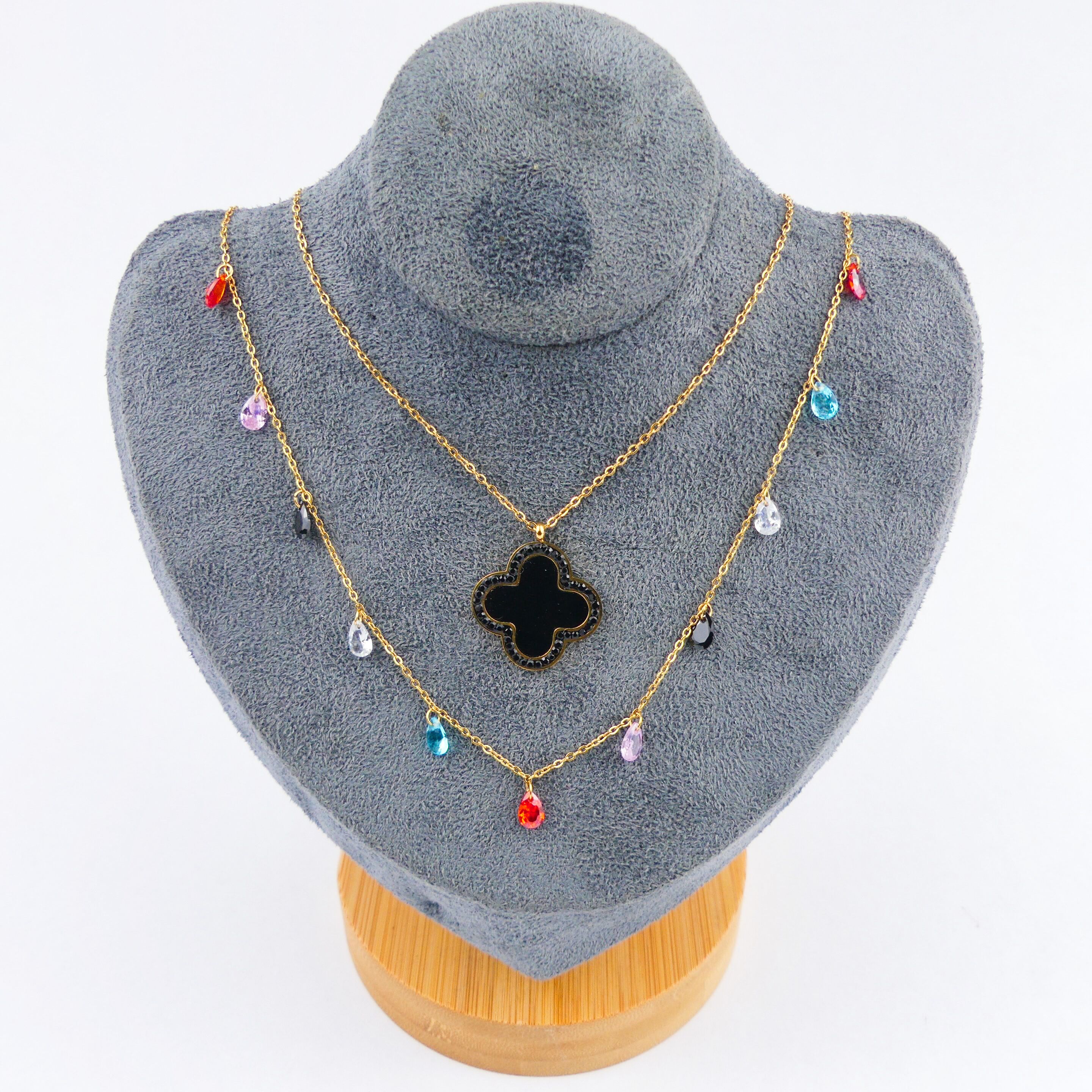 Collier Double Chaine N°48