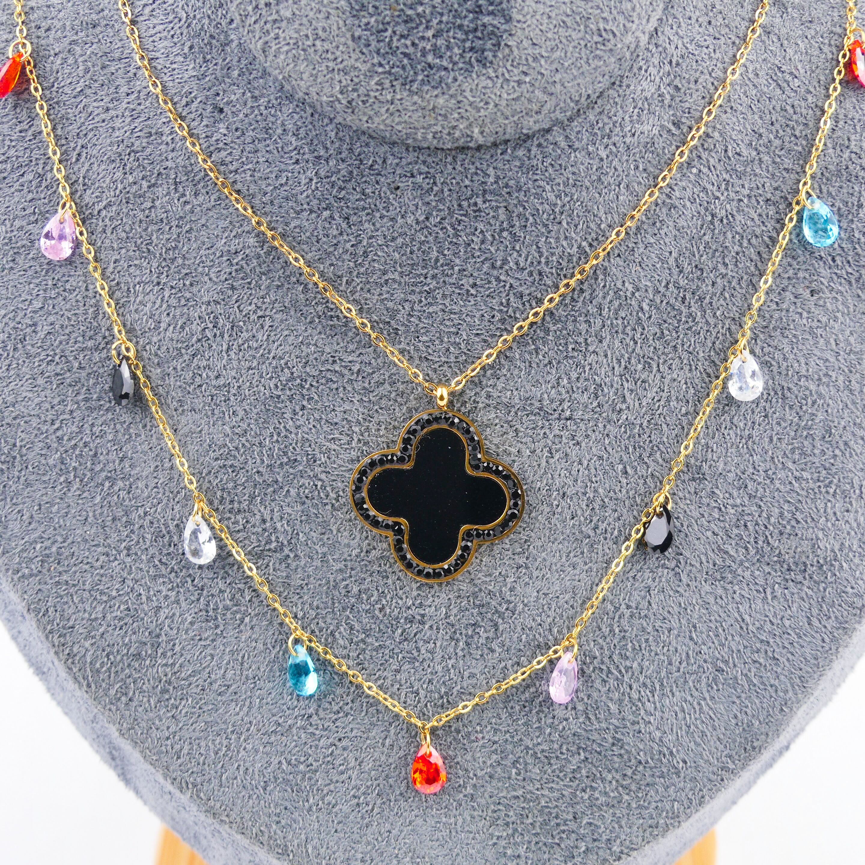 Collier Double Chaine N°48