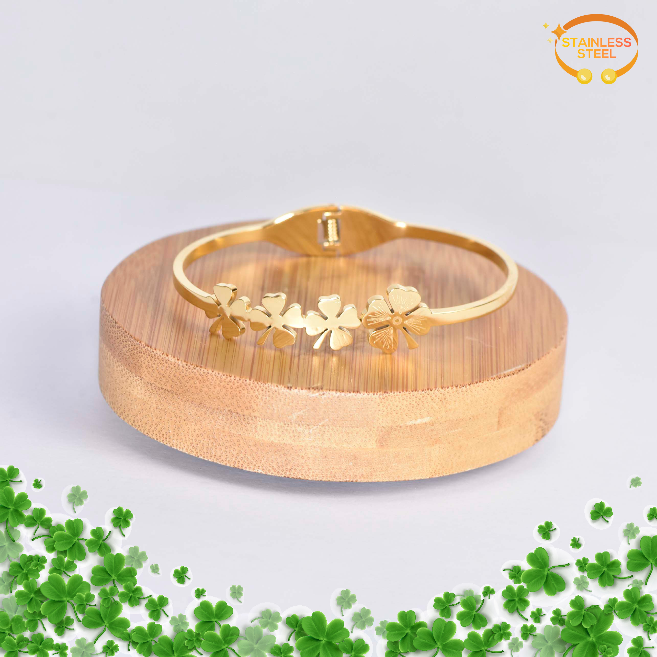 BRACELET TRÈFLE QUINTUPLÉ