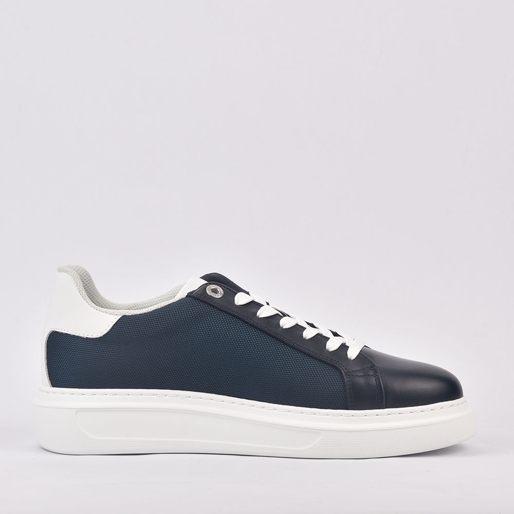 HARMONT AND BLAINE SCARPA UOMO CALF BLU 