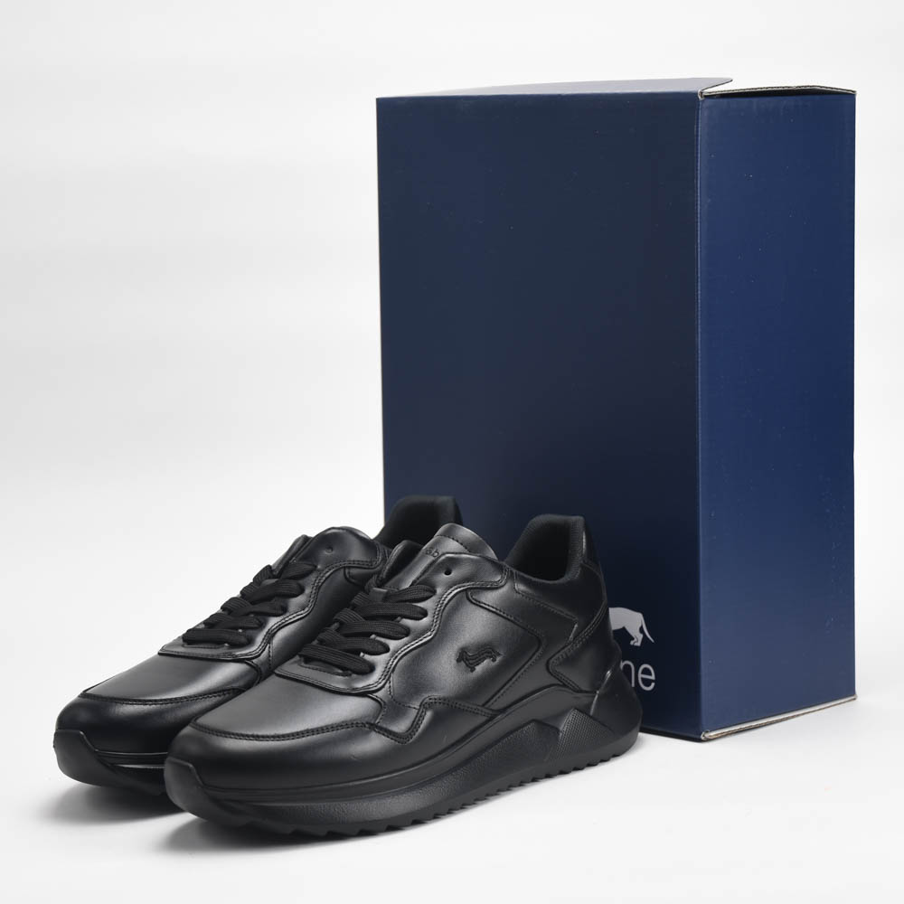 Harmont and Blaine Sneakers Leather Black