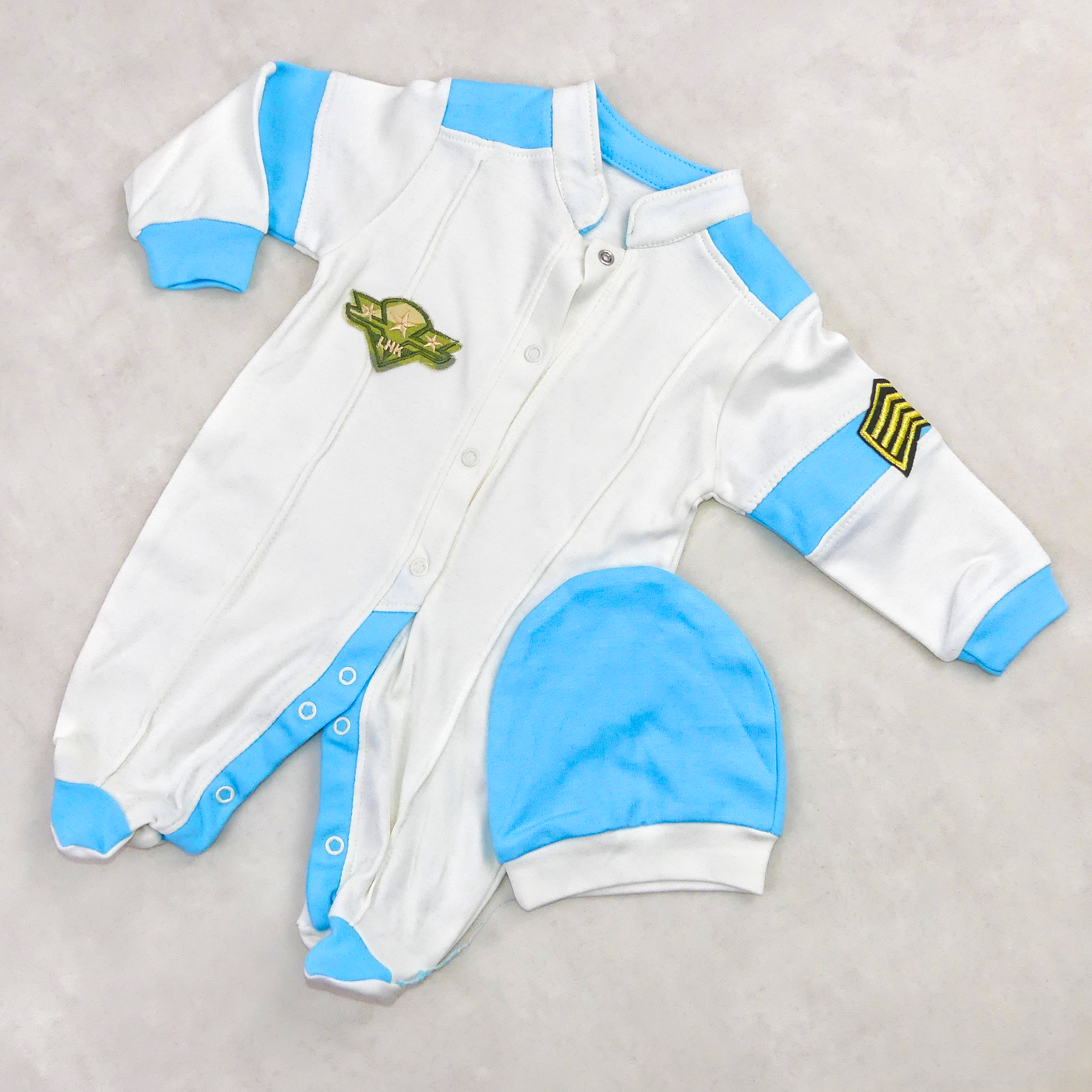 BABY PILLOT BLANC BLEUE 2 A