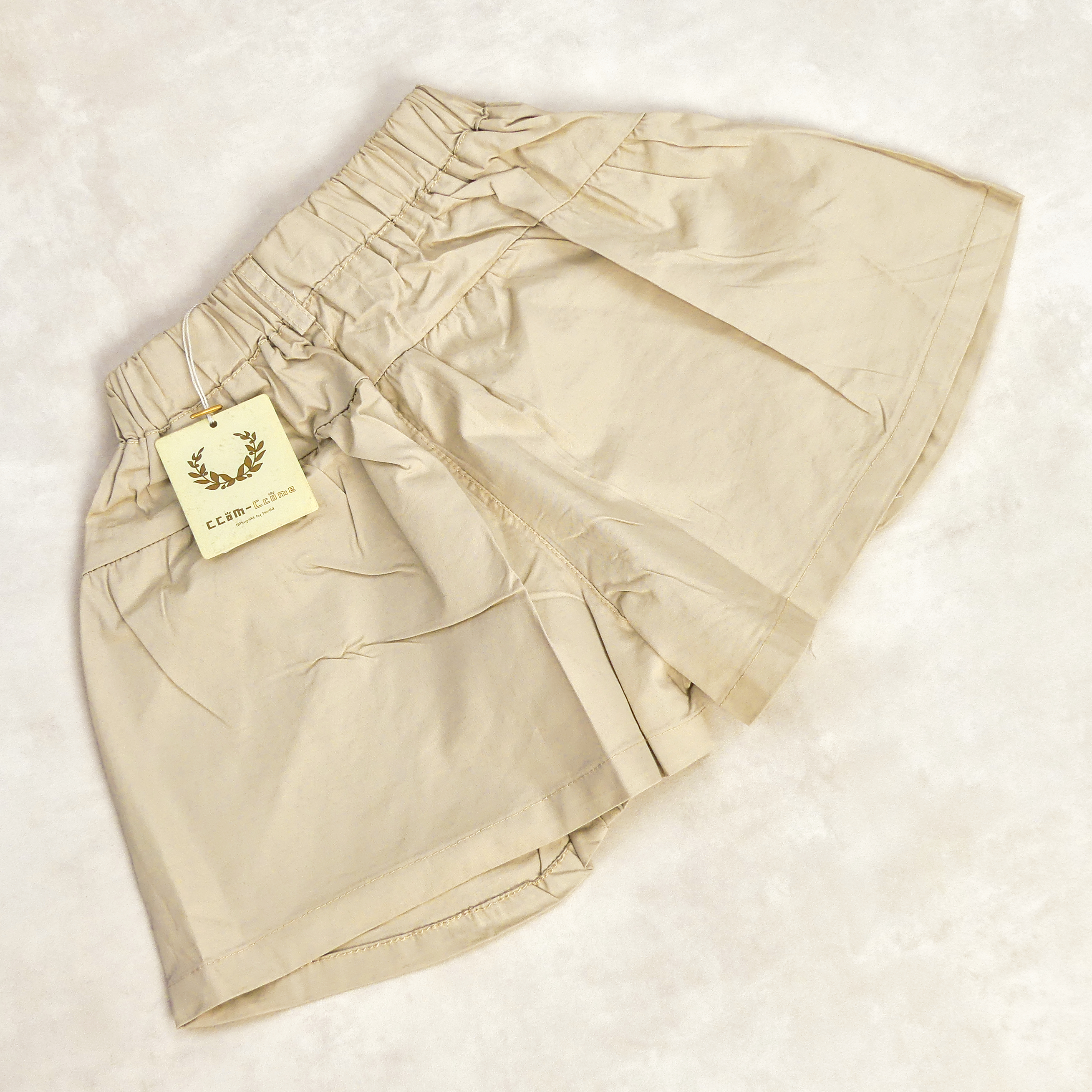 SHORT BEIGE POUR FILLE