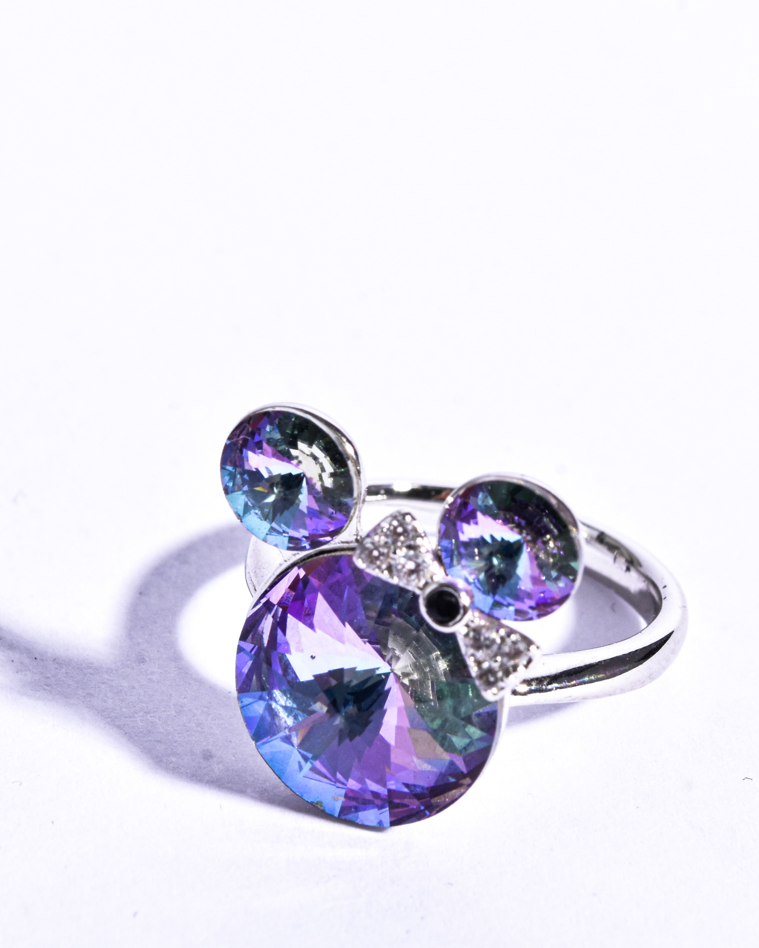 bague mickey mousse move reflé