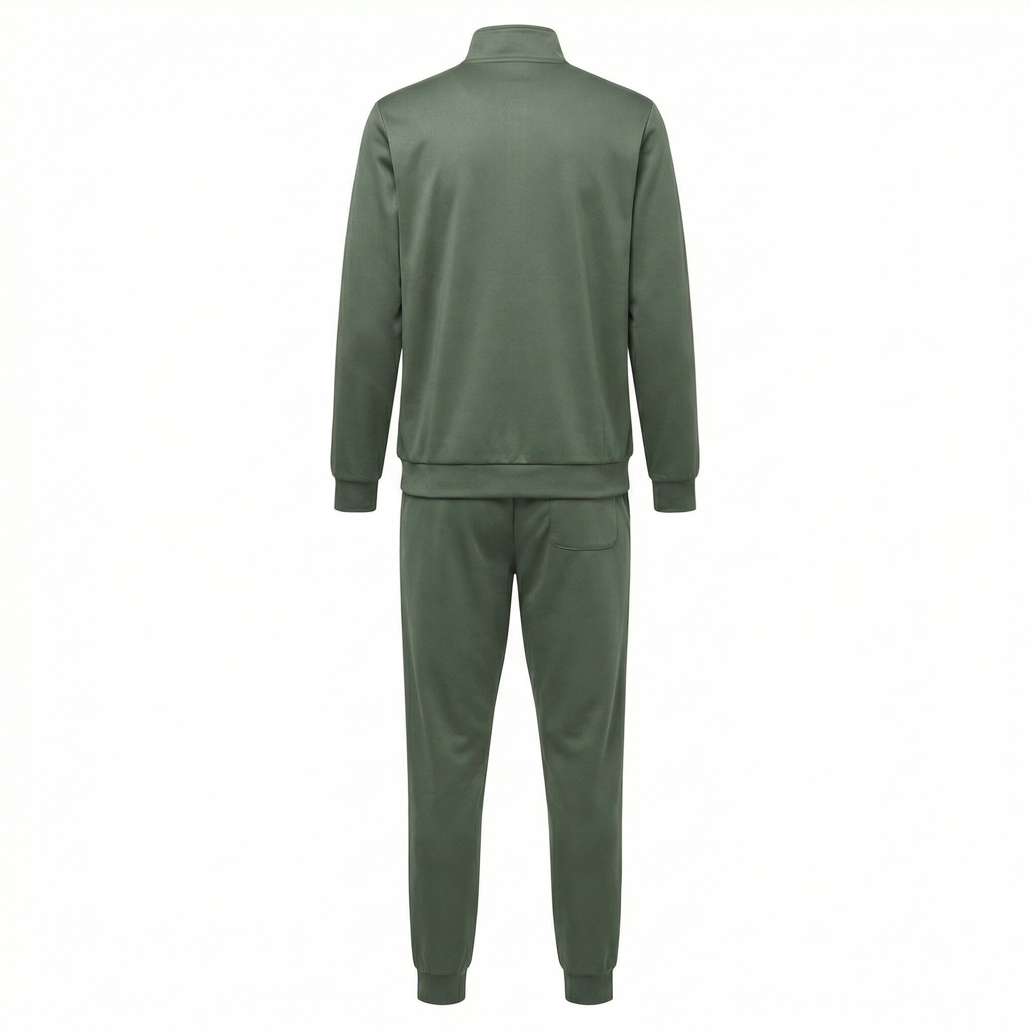 Peak Knitted Tracksuit Khaki