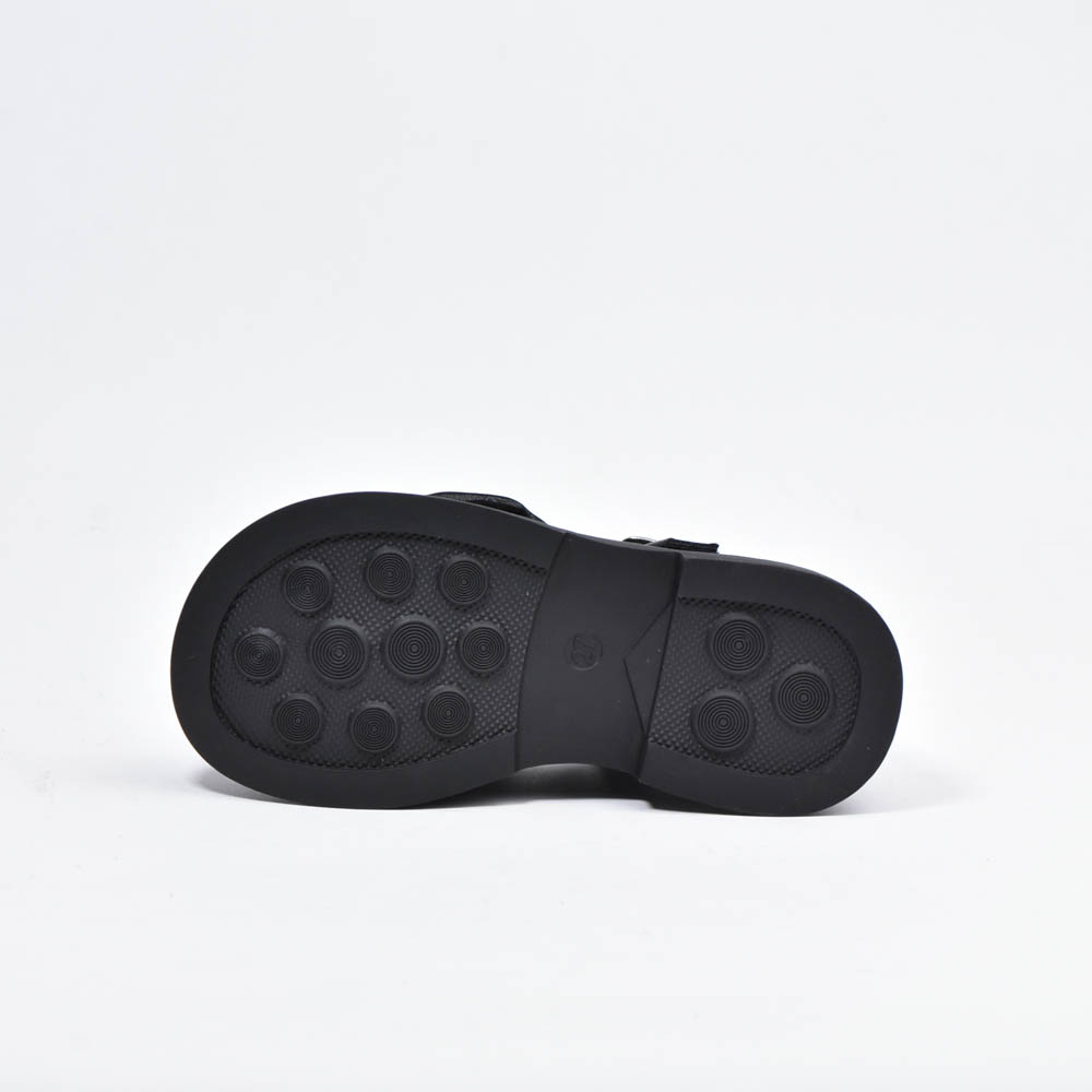 Chaussure Princesse Noir boucle carré noeud papillion 