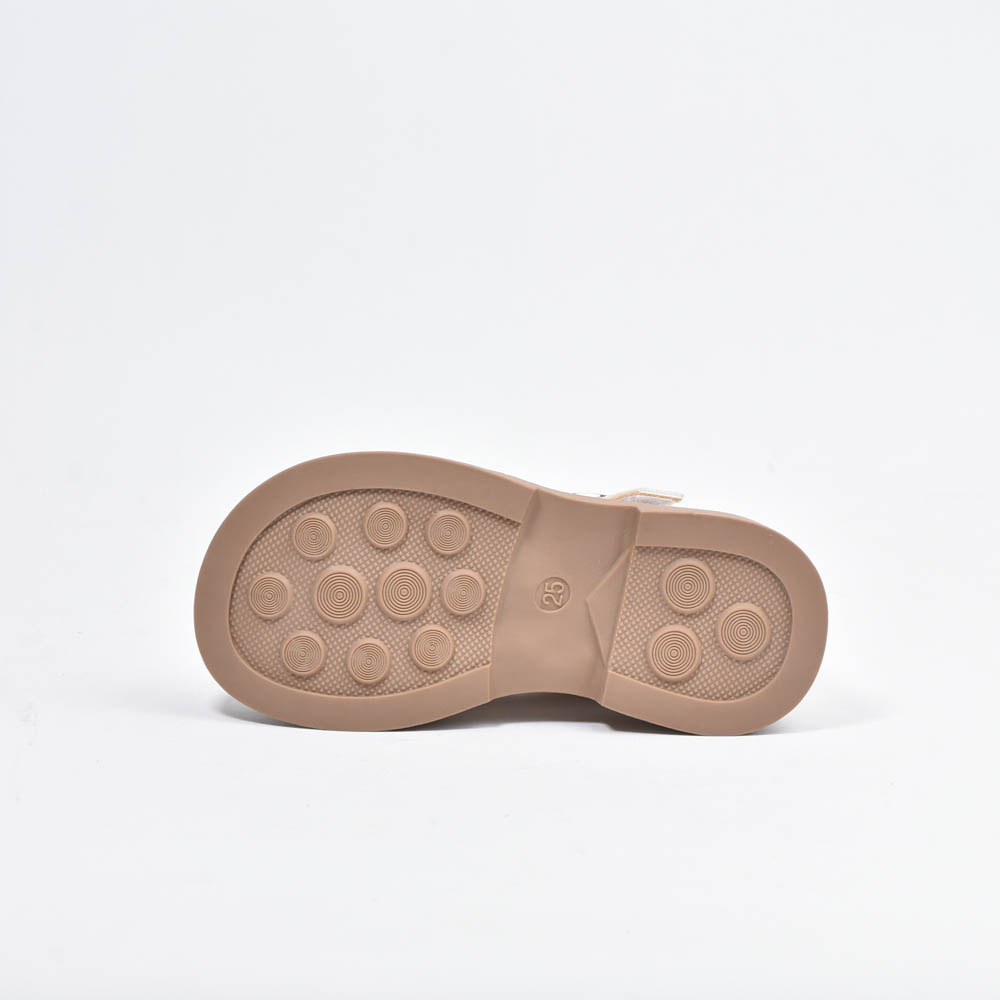 Chaussure Bande de nœuds Beige