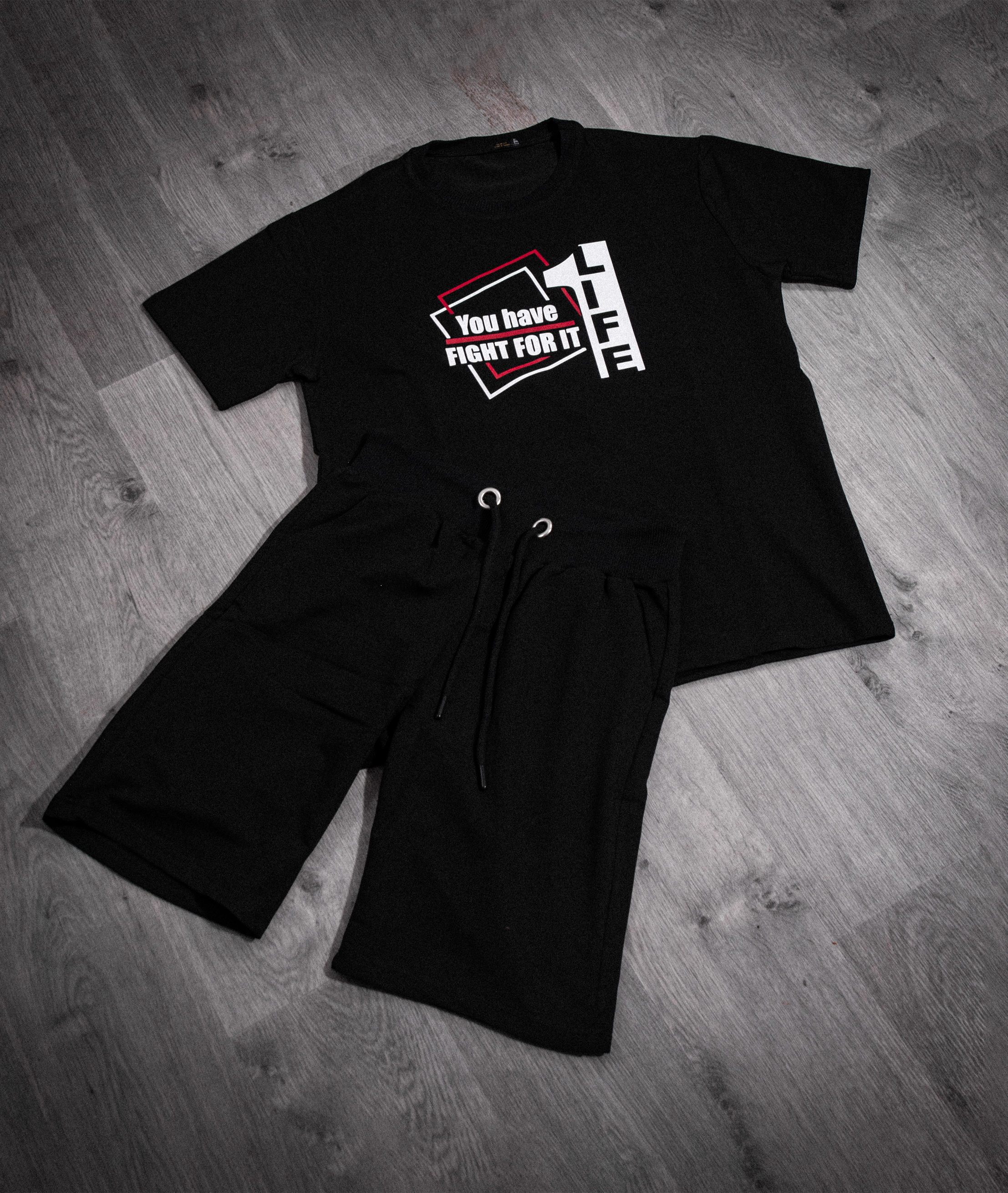 ENSEMBLE NOIR *YOU HAVE FLIGHT FOR IT *