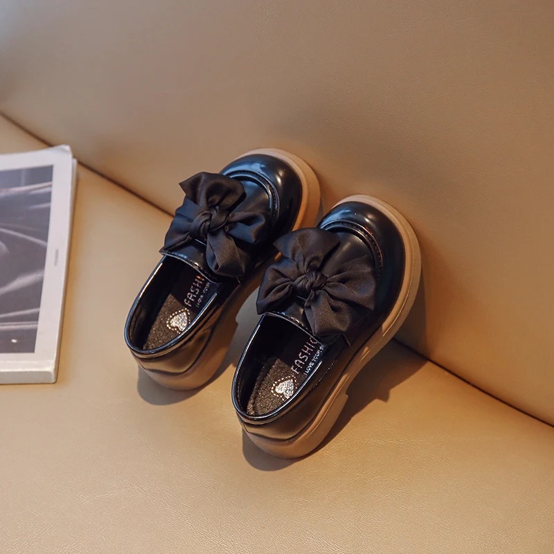 Chaussure Noir A Noeud