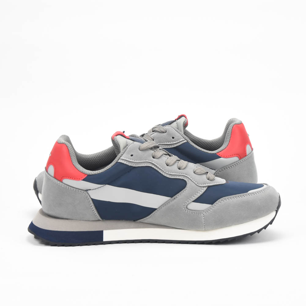 La Martina Low Top Leather Sneakers Grey