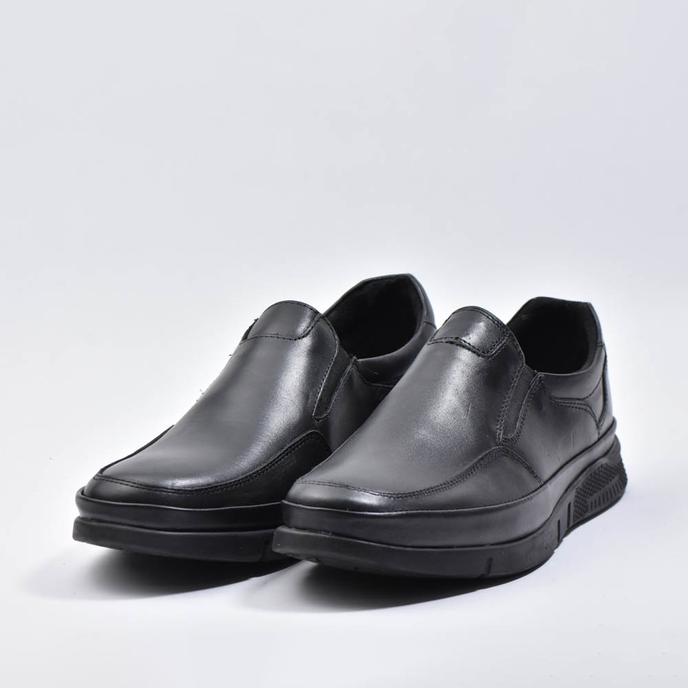MOCASSINS CUIR NOIR