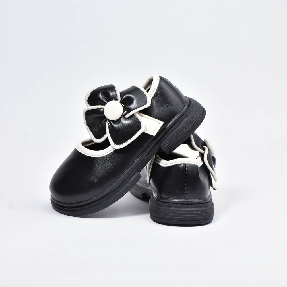 Chaussures plates Mary Jane Noir